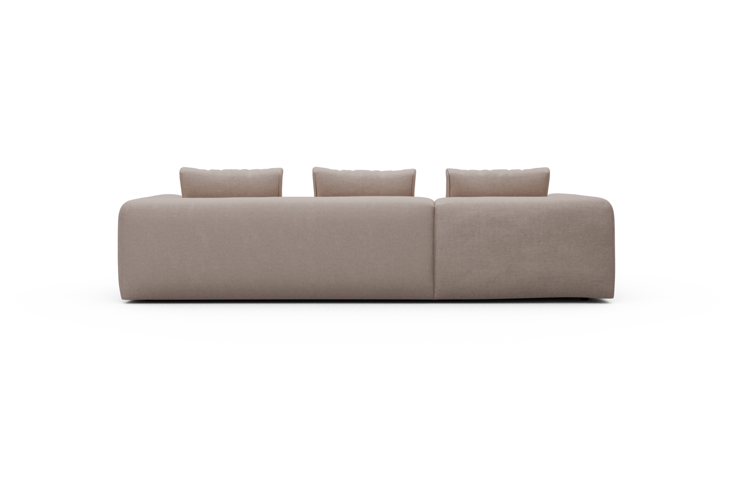 Ecksofa Fred Chaiselongue links mit 2,5-Sitzer Weda-Sand