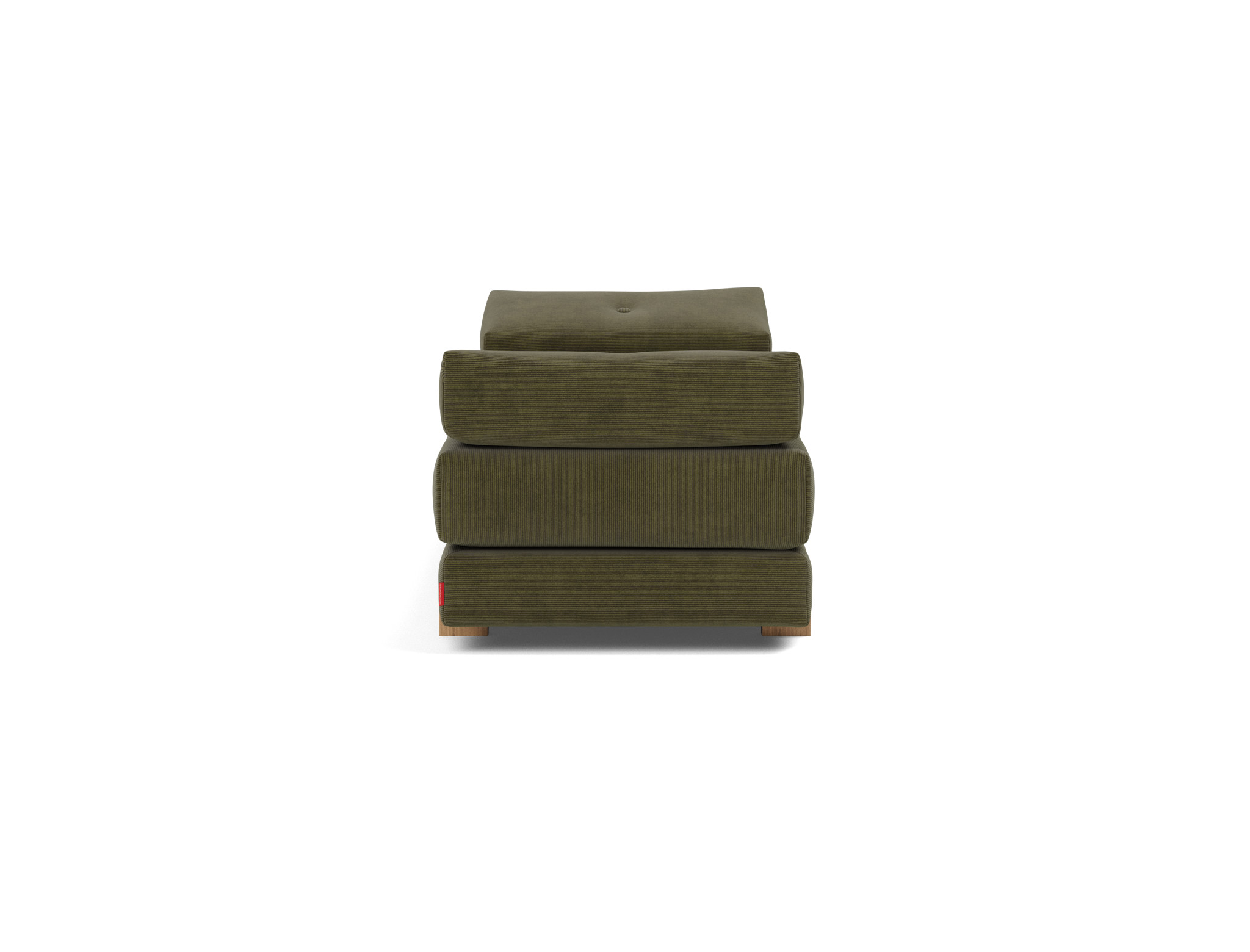 Tagesbett Sigmund Kord Cordufine 316-Pine-Green Beine Drip Eiche