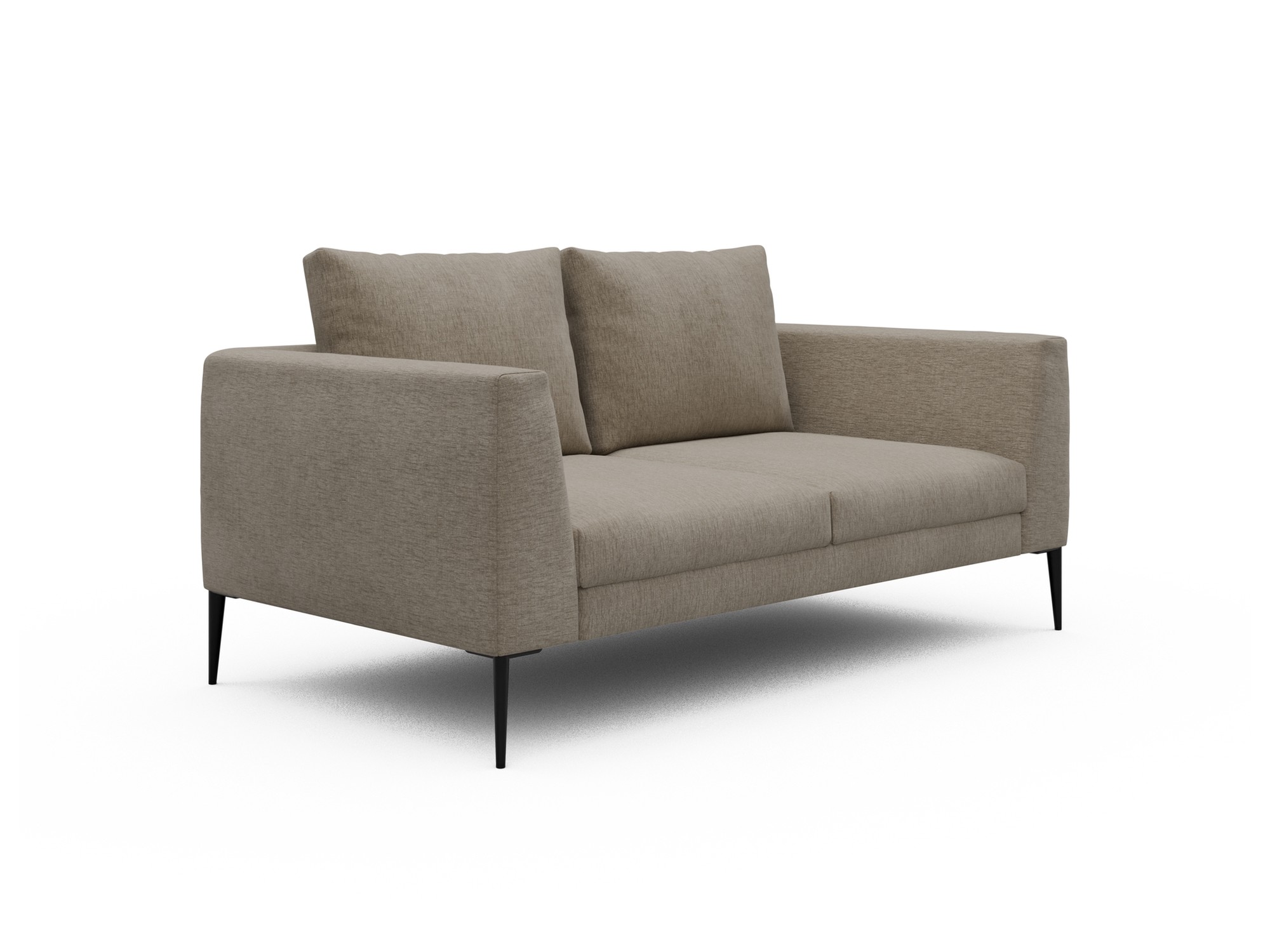 Skandi Home Sofa Paul 2-Sitzer Smooth-Beige moebelfaktor