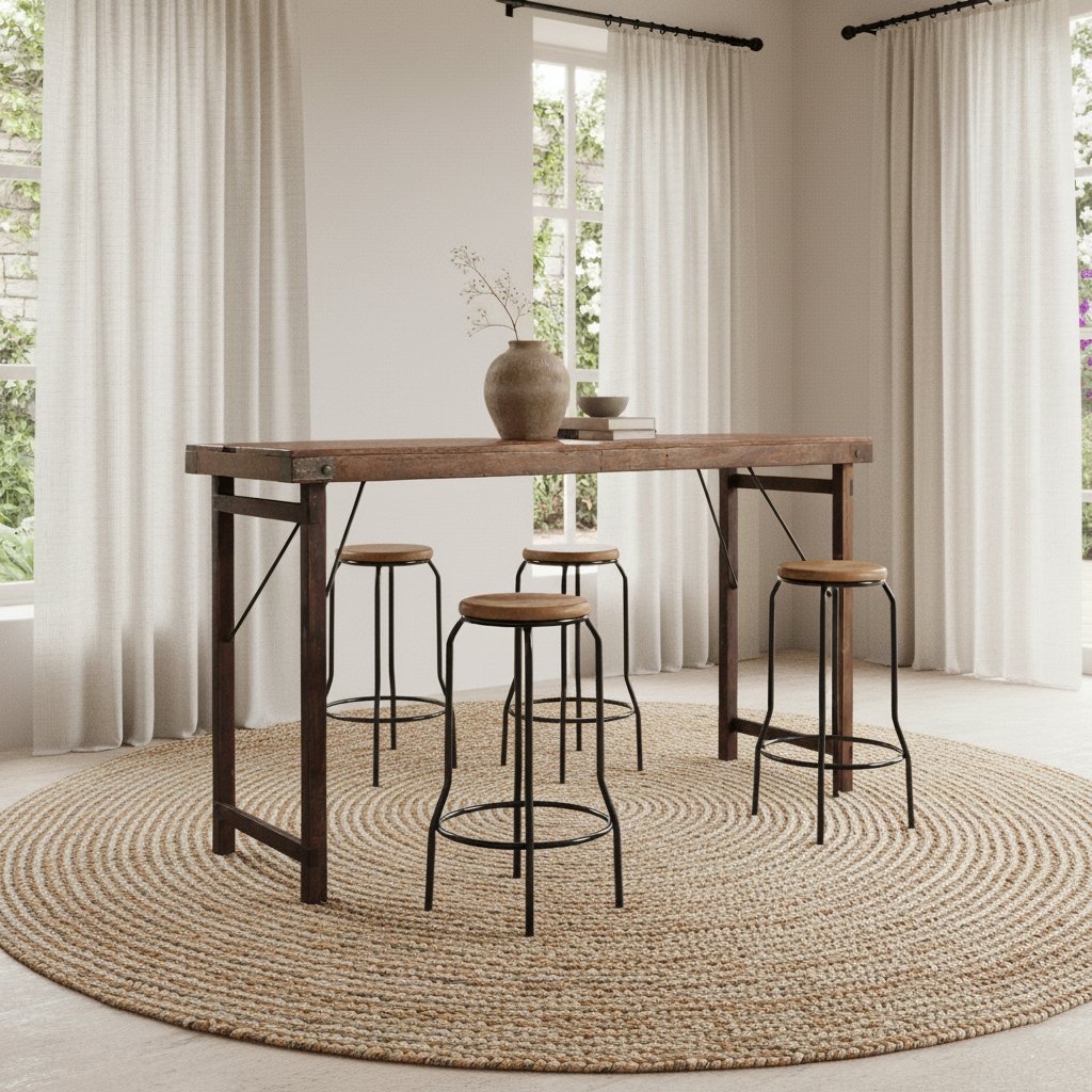 Raw Materials Klapptisch Vintage Recyclingholz