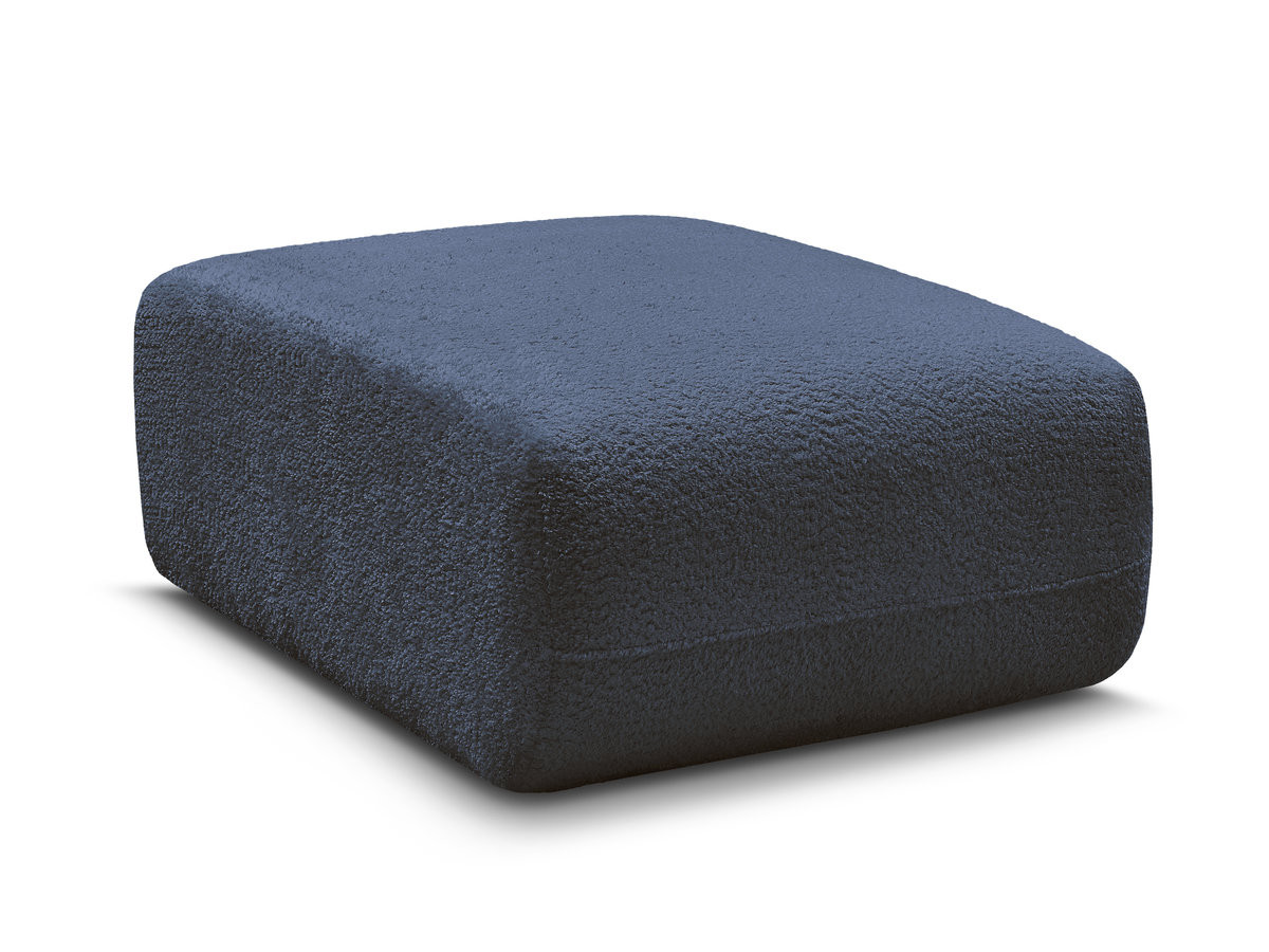 Bobochic Anda Pouf Chenille Dunkelblau