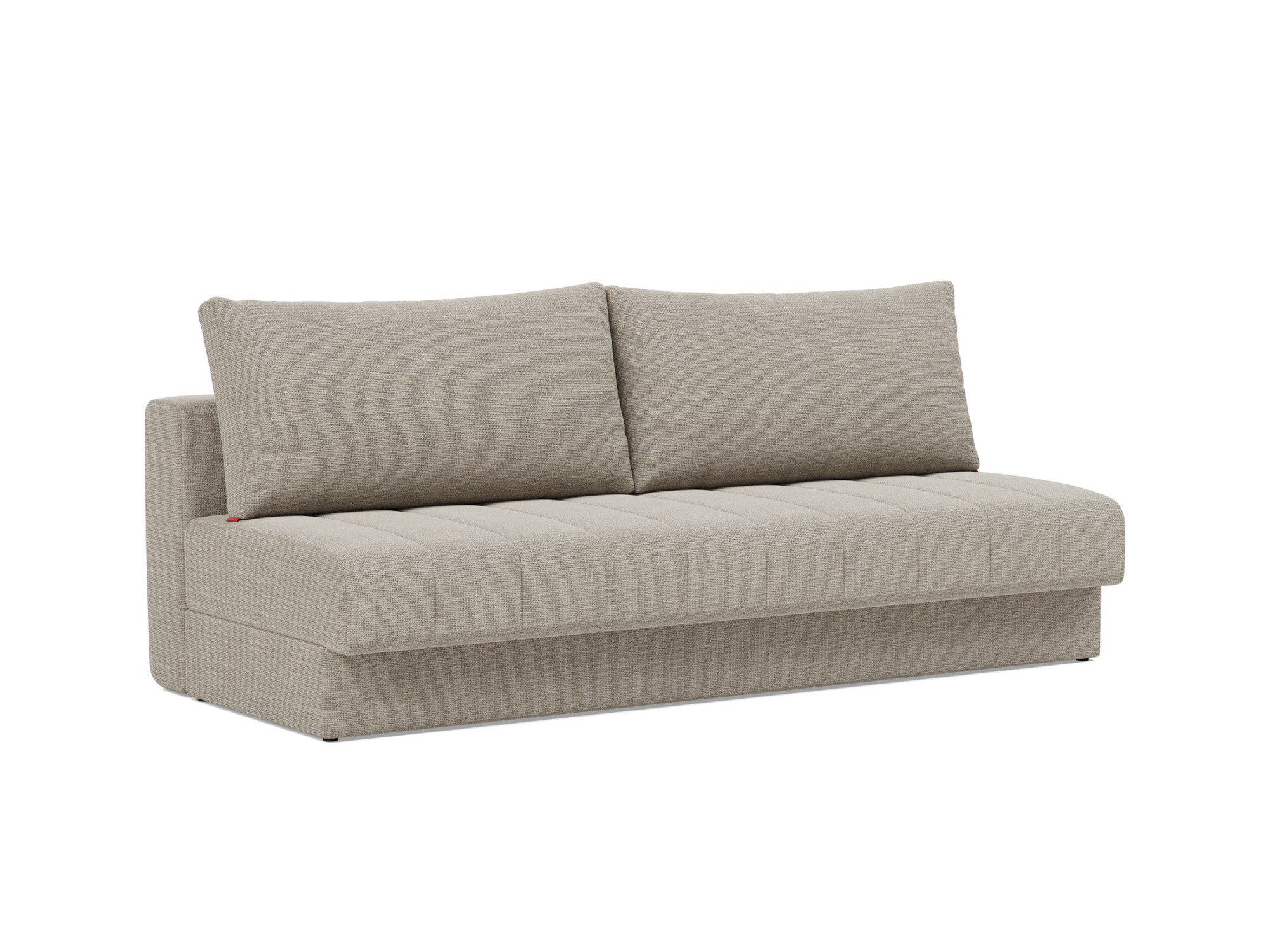 Schlafsofa Akello Strukturierter Stoff Kenya 579-Gravel