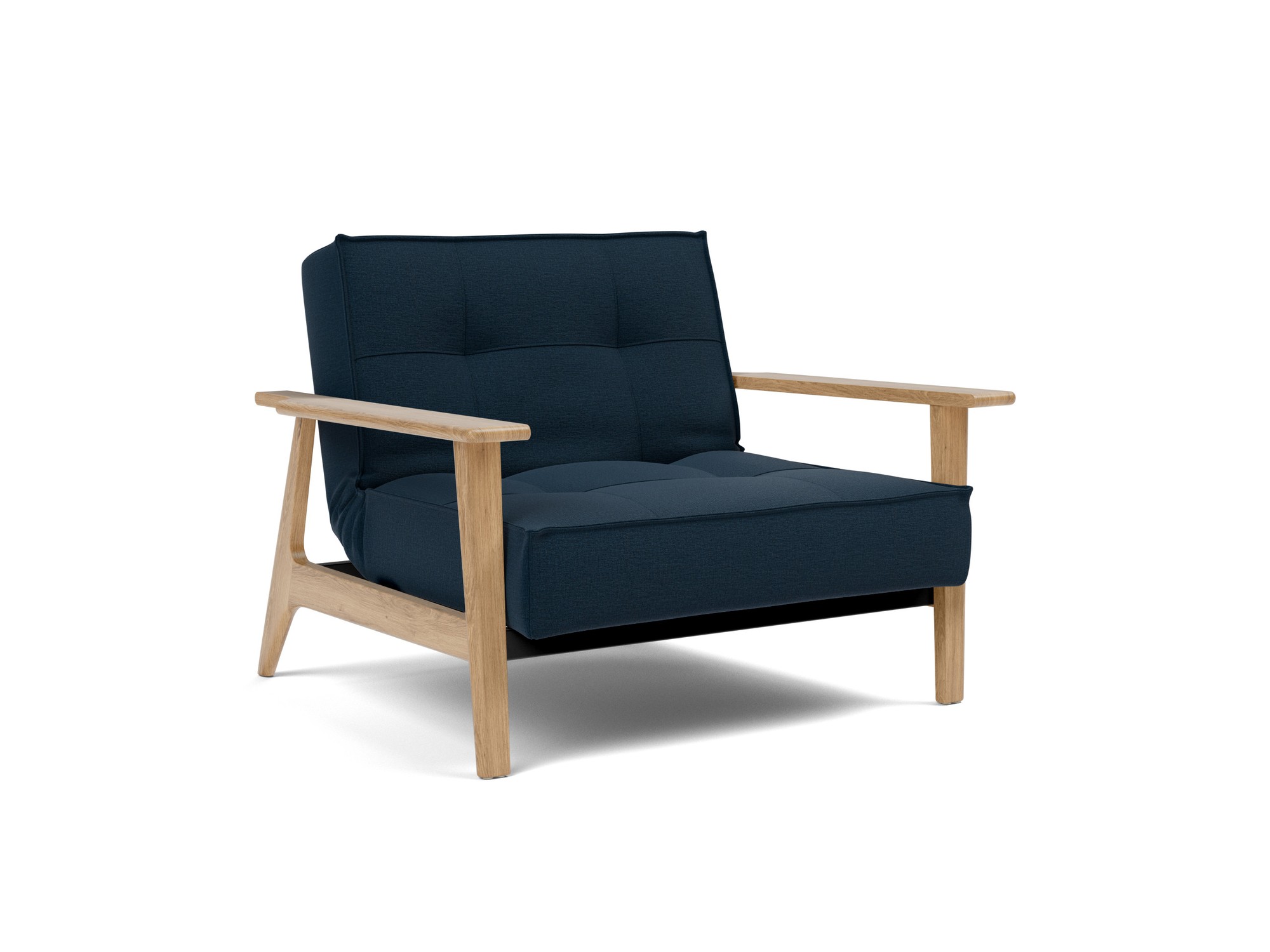 Sessel Splitback Frej Flachgewebe Mixed Dance 528-Blue
