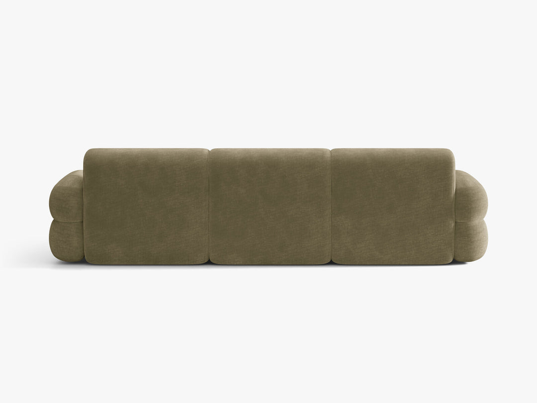 Micadoni Neo Ecksofa 4-Sitzer Rechts Chenille Golden Hellolive