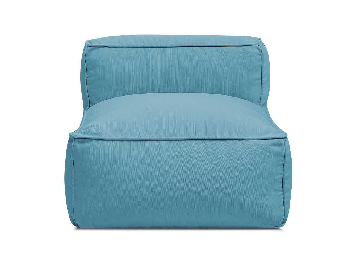 Bobochic Giulia Sofamodul 1-Sitzer Stoff Hellblau