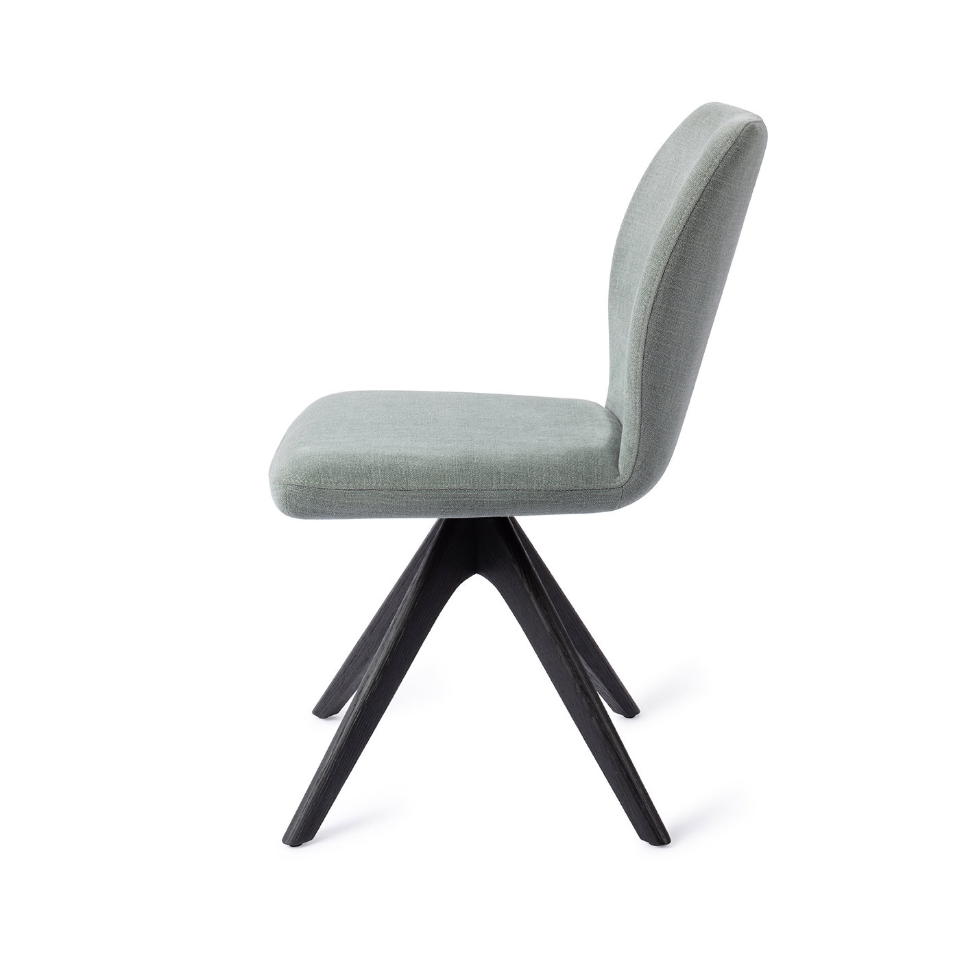 Jesper Home Esszimmerstuhl Ikata Breezy Blue Revolve Eiche Schwarz