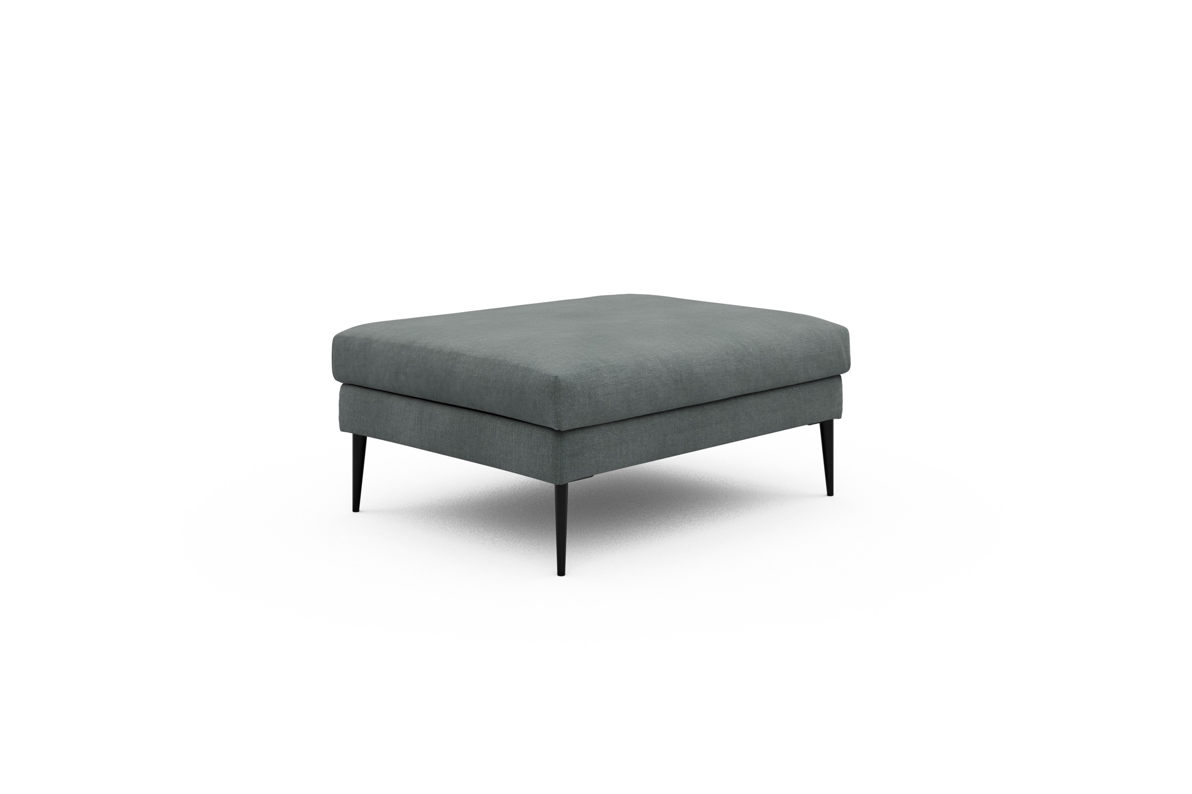 Sitzhocker Paul Smooth-Silver-Grey