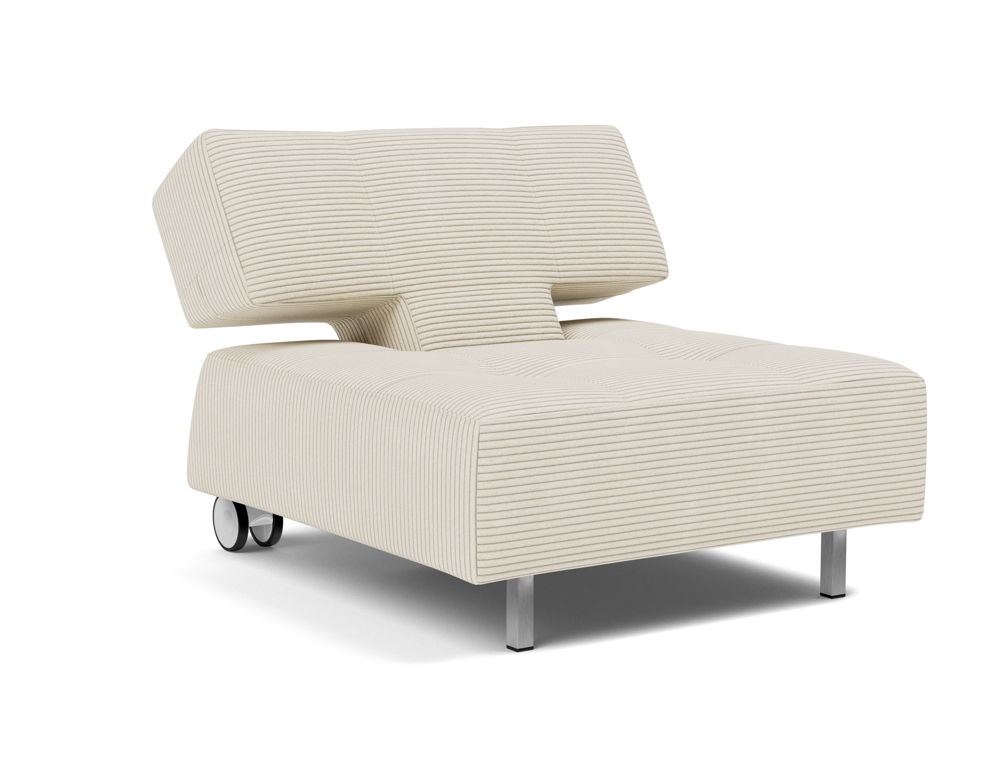 Sessel Long Horn D.E.L. Kord Corduroy 594-Ivory