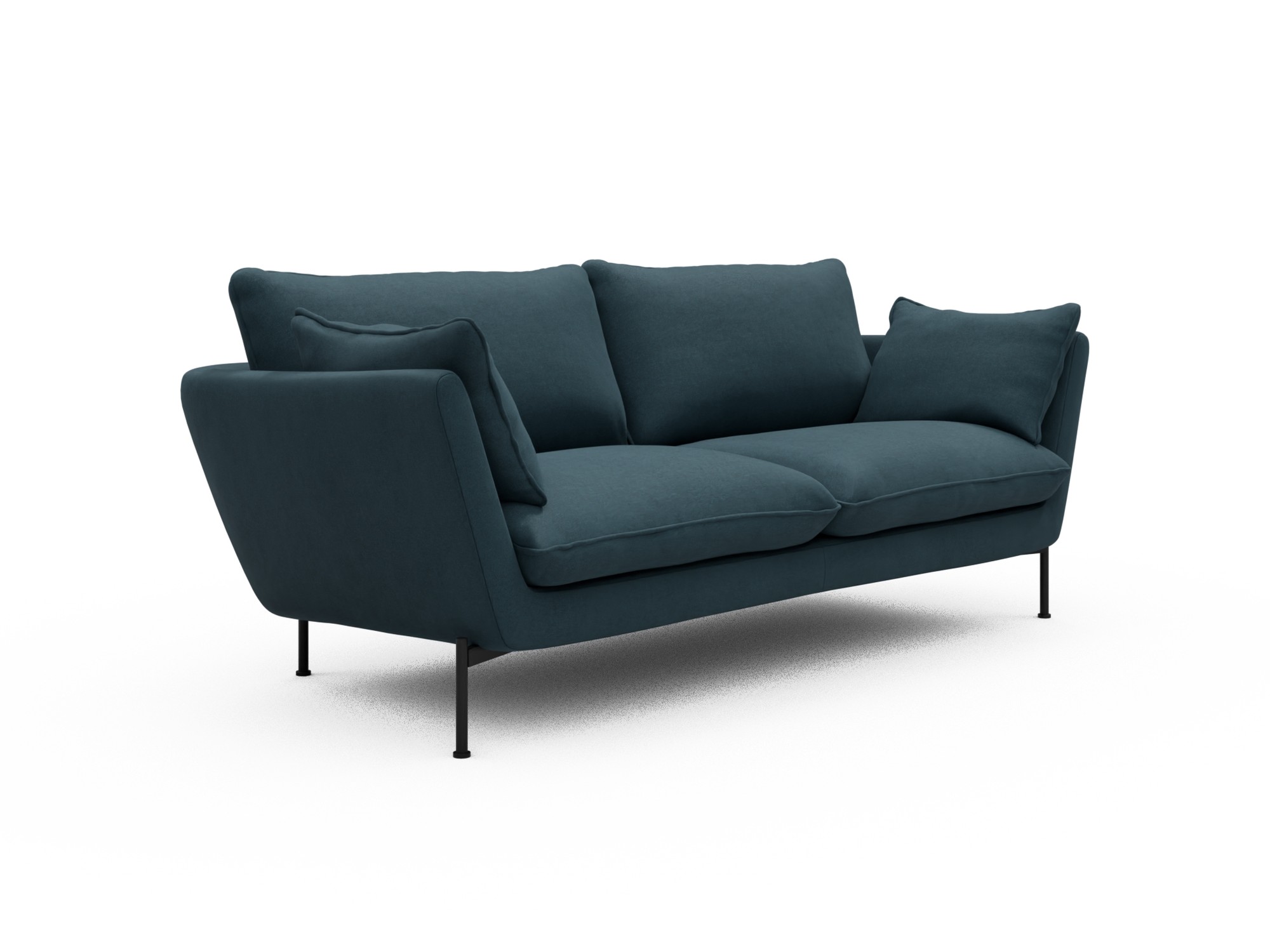 Skandi Home Sofa Anton 2-Sitzer Satya-Indigo moebelfaktor