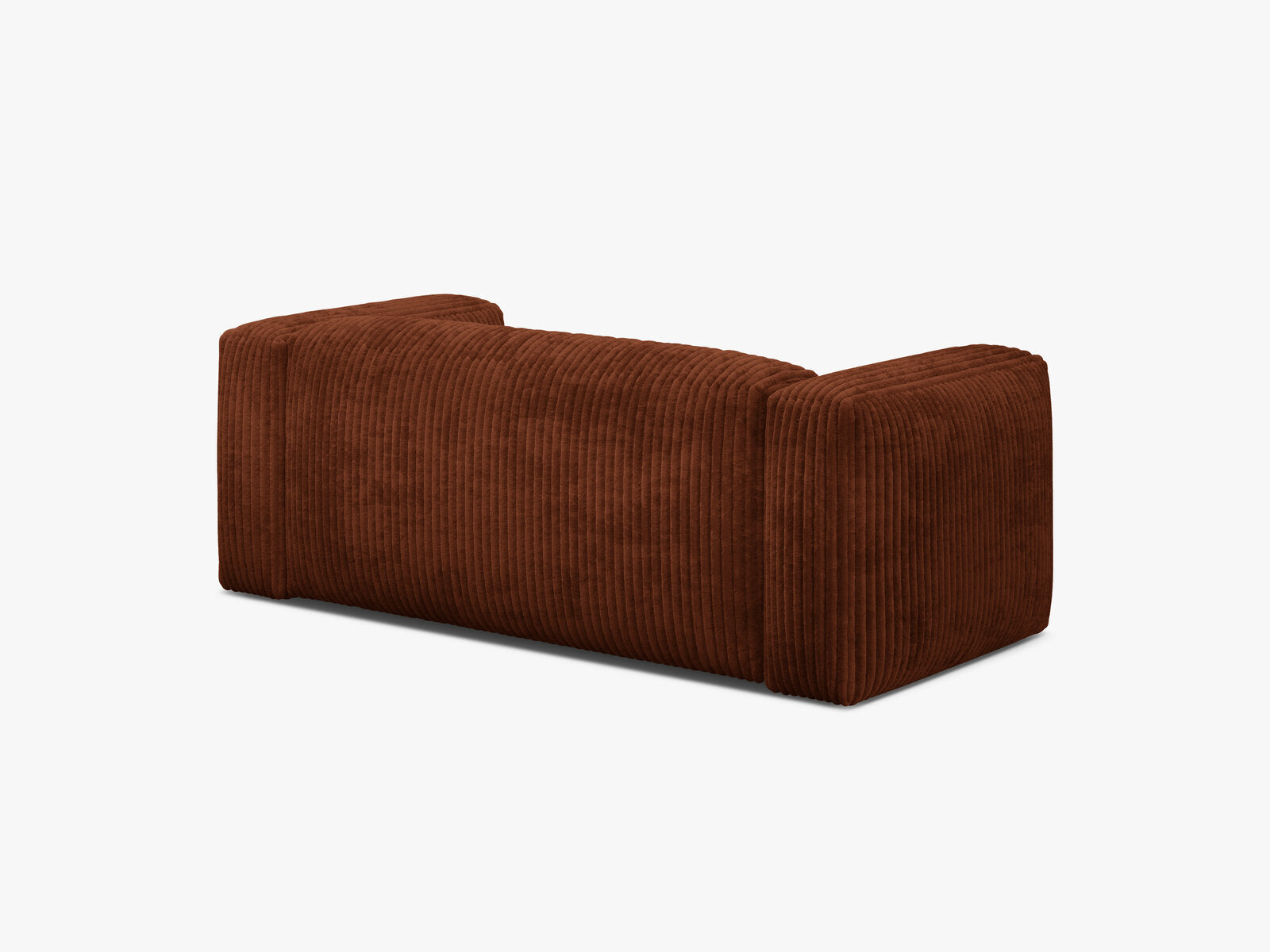 Micadoni Martina Sofa 2-Sitzer Cord Tilia Ziegel