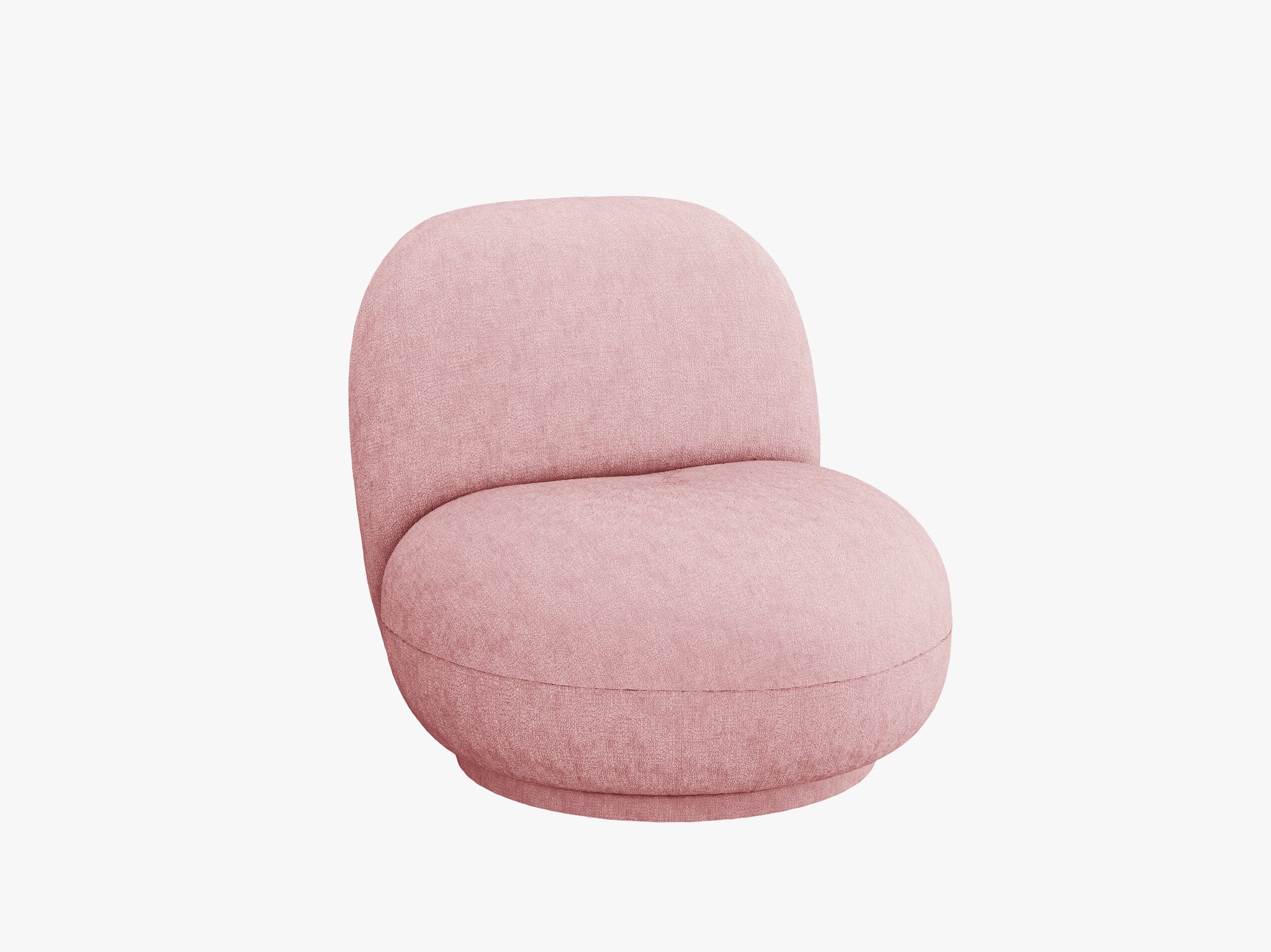 Micadoni Drehbarer Sessel Chuck Chenille Rosa