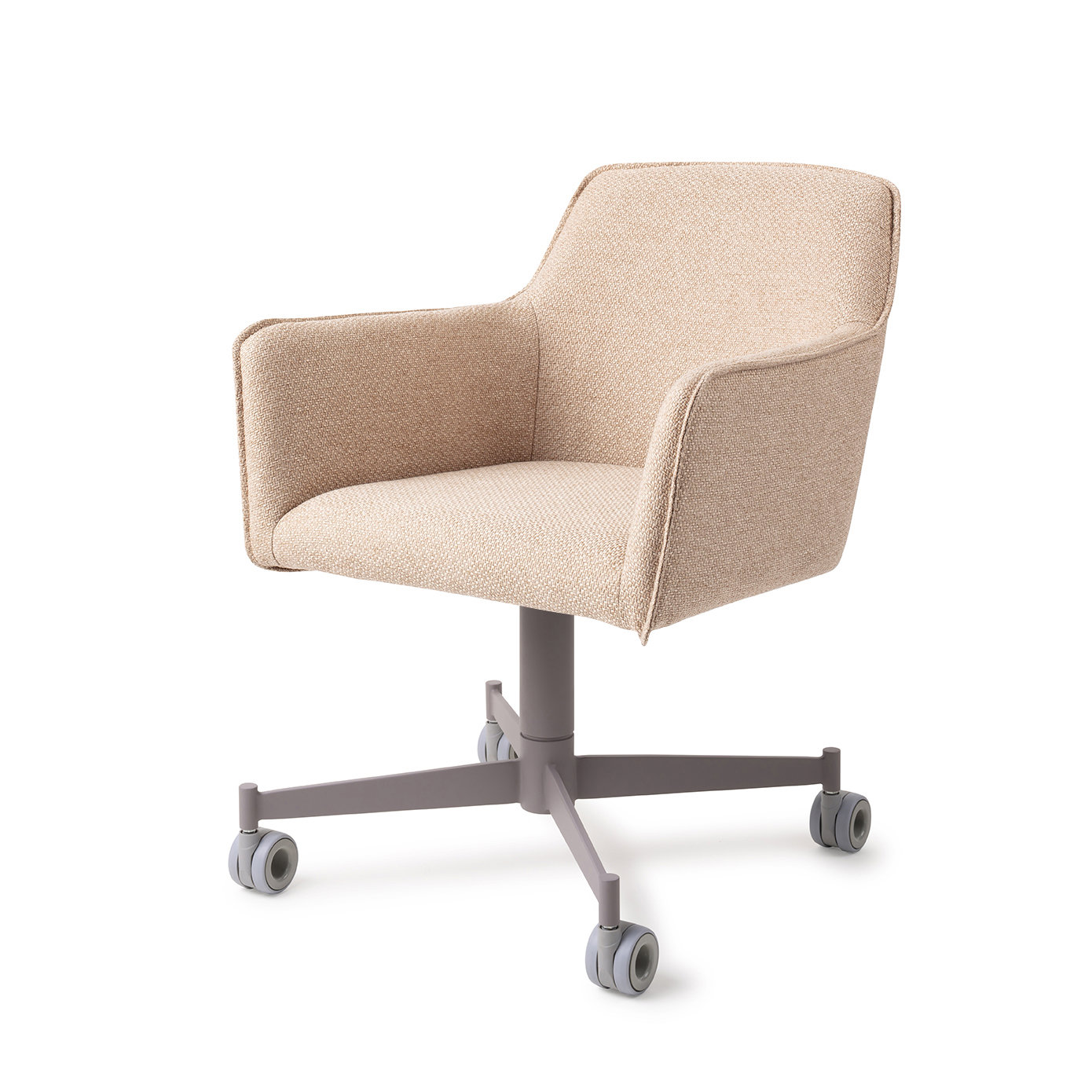 Jesper Home Esszimmerstuhl Hofu Wild Walnut Caster Grau