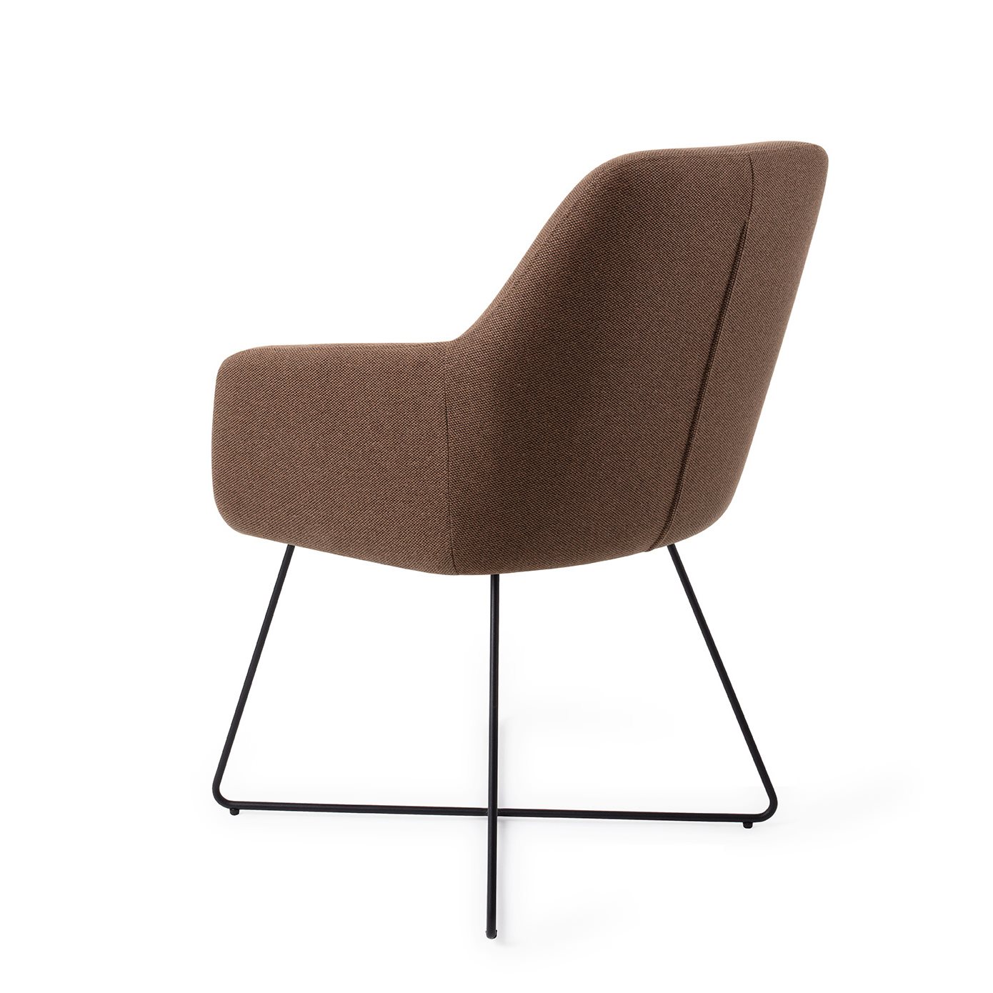 Jesper Home Esszimmerstuhl Hiroo Rustic-Rye Cross Schwarz