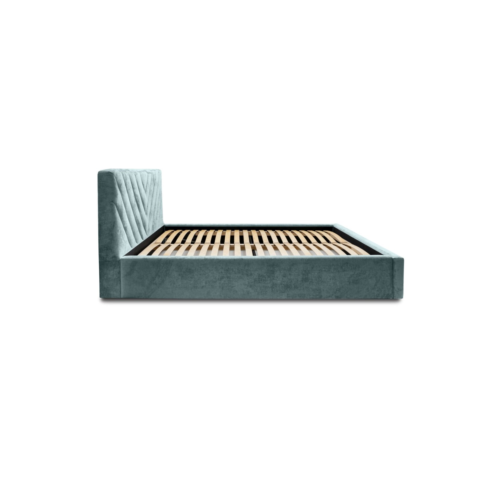 Polsterbett Velo-Iii Chenille 140x200 mit Holzrahmen Perfect Harmony 72