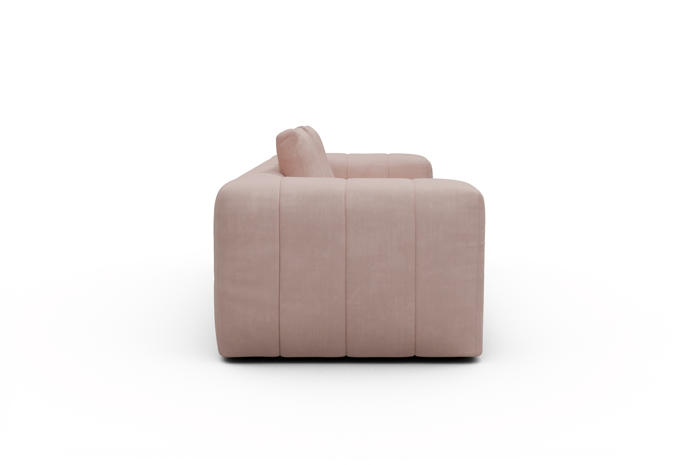 Sofa Hugo 3-Sitzer Cordufine-Blush