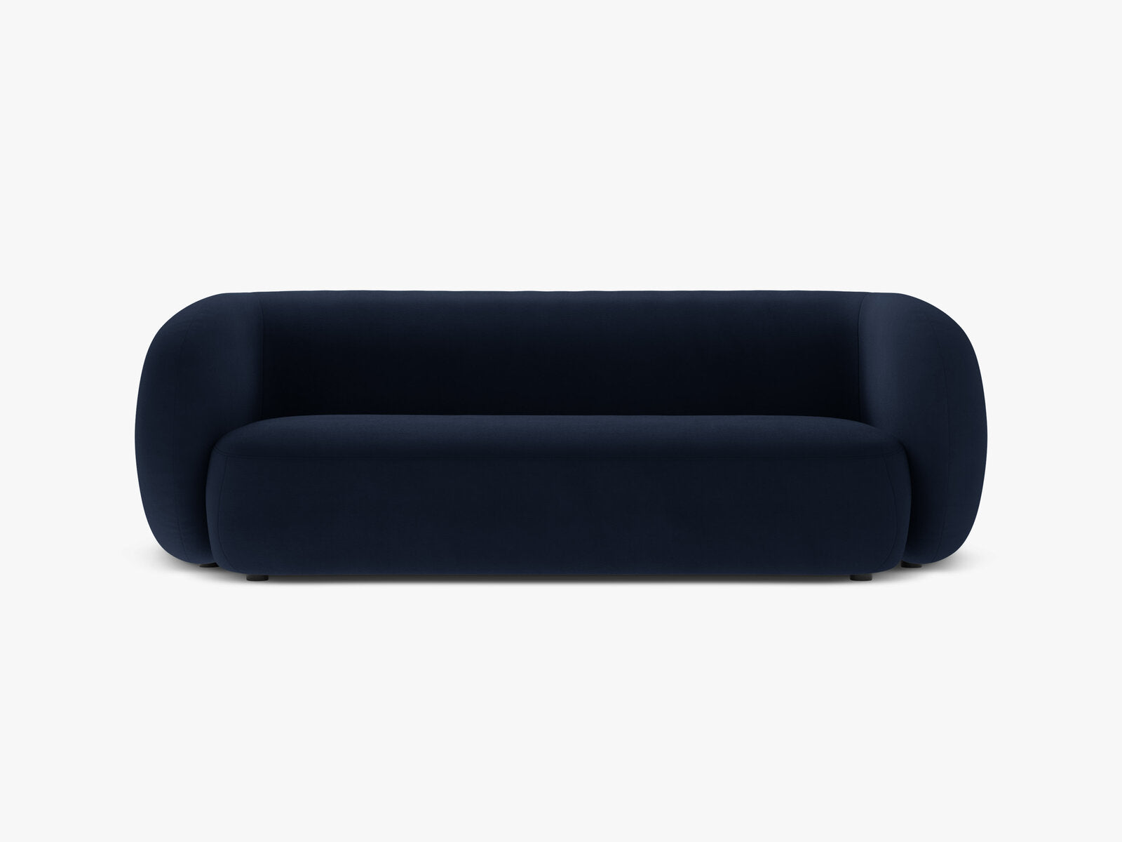 Micadoni Sofa Kate 3-Sitzer Samt Königsblau