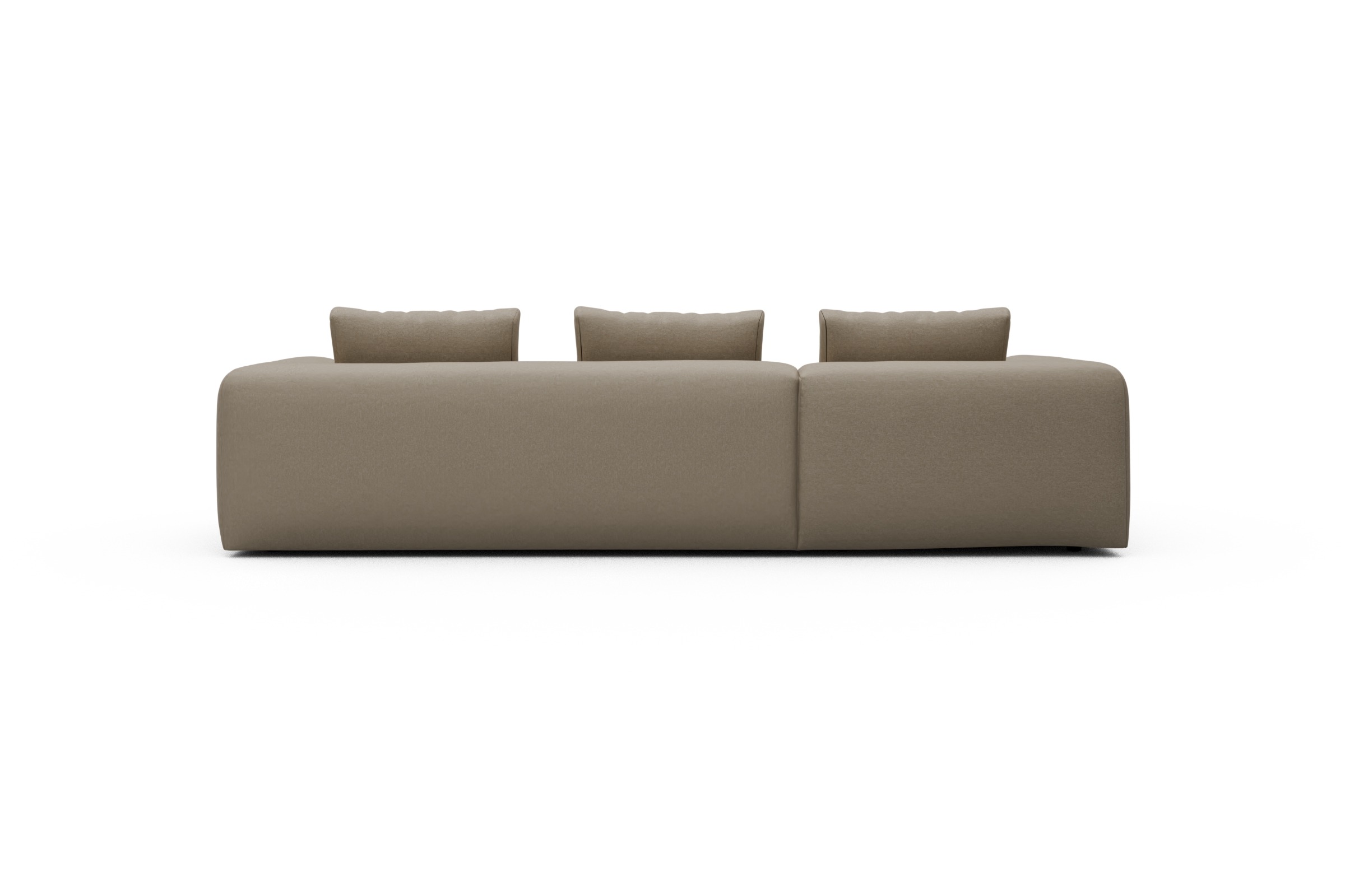 Ecksofa Fred Chaiselongue links mit 2,5-Sitzer Satya-Natural