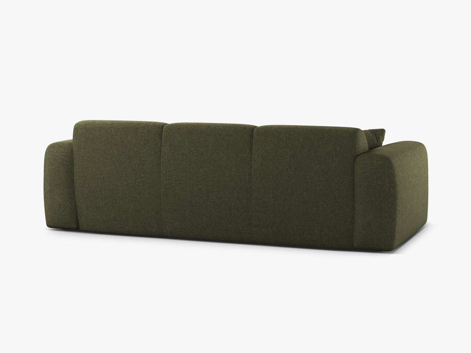 Micadoni Sofa Molino 3-Sitzer Chenille Eden Grün