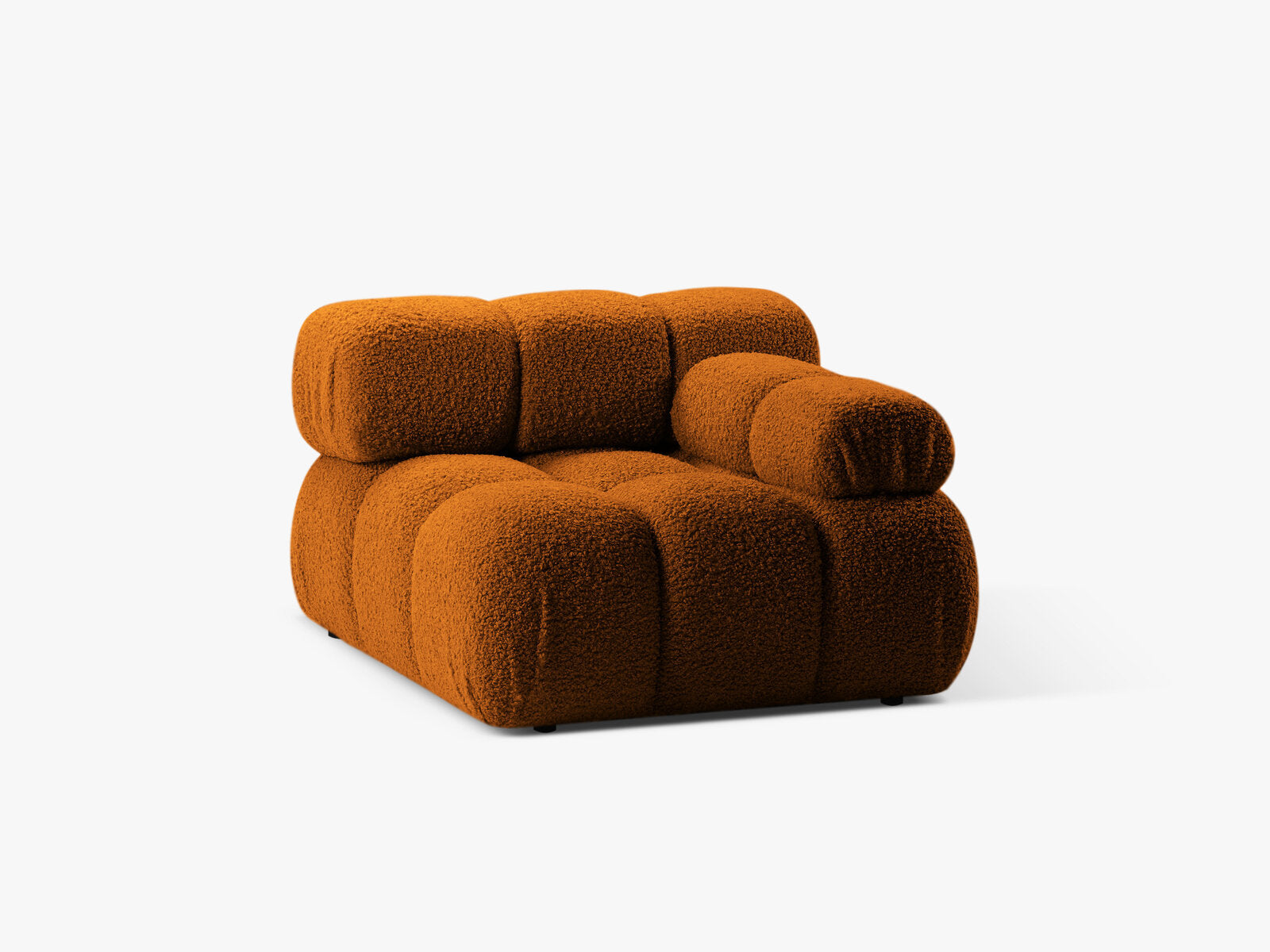 Micadoni Eckmodul Bellis Rechts Boucle Rolf Ziegel