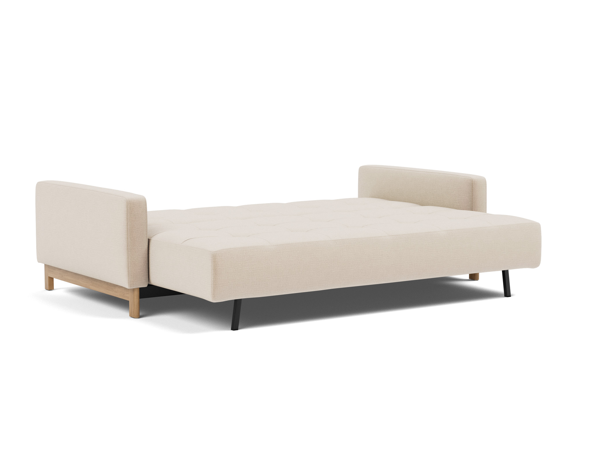 Schlafsofa Pyxis D.E.L. Chenille Esina 410-Almond-Beige