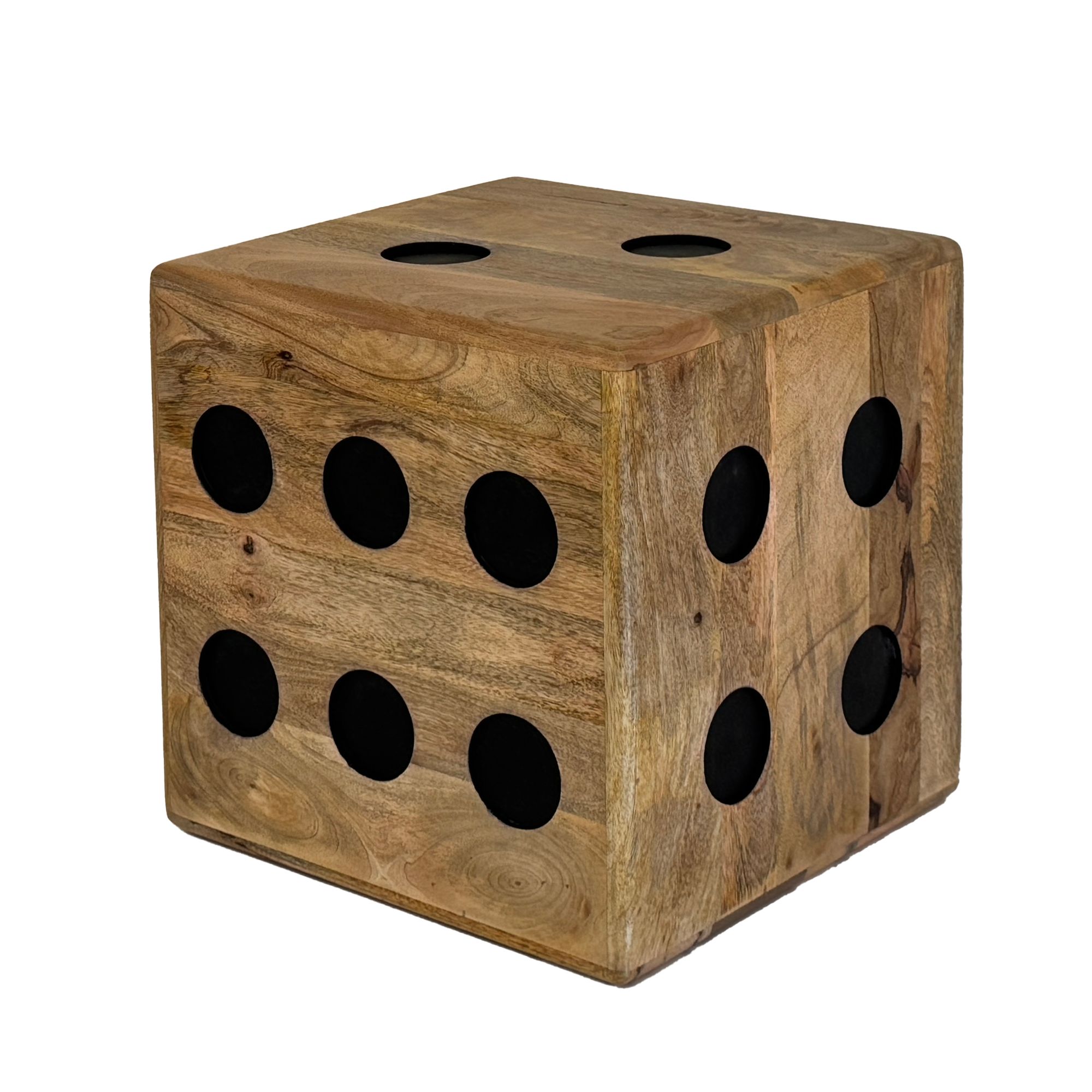 Sitzhocker Hansnes Mango Massivholz 41 × 41 × 41 cm