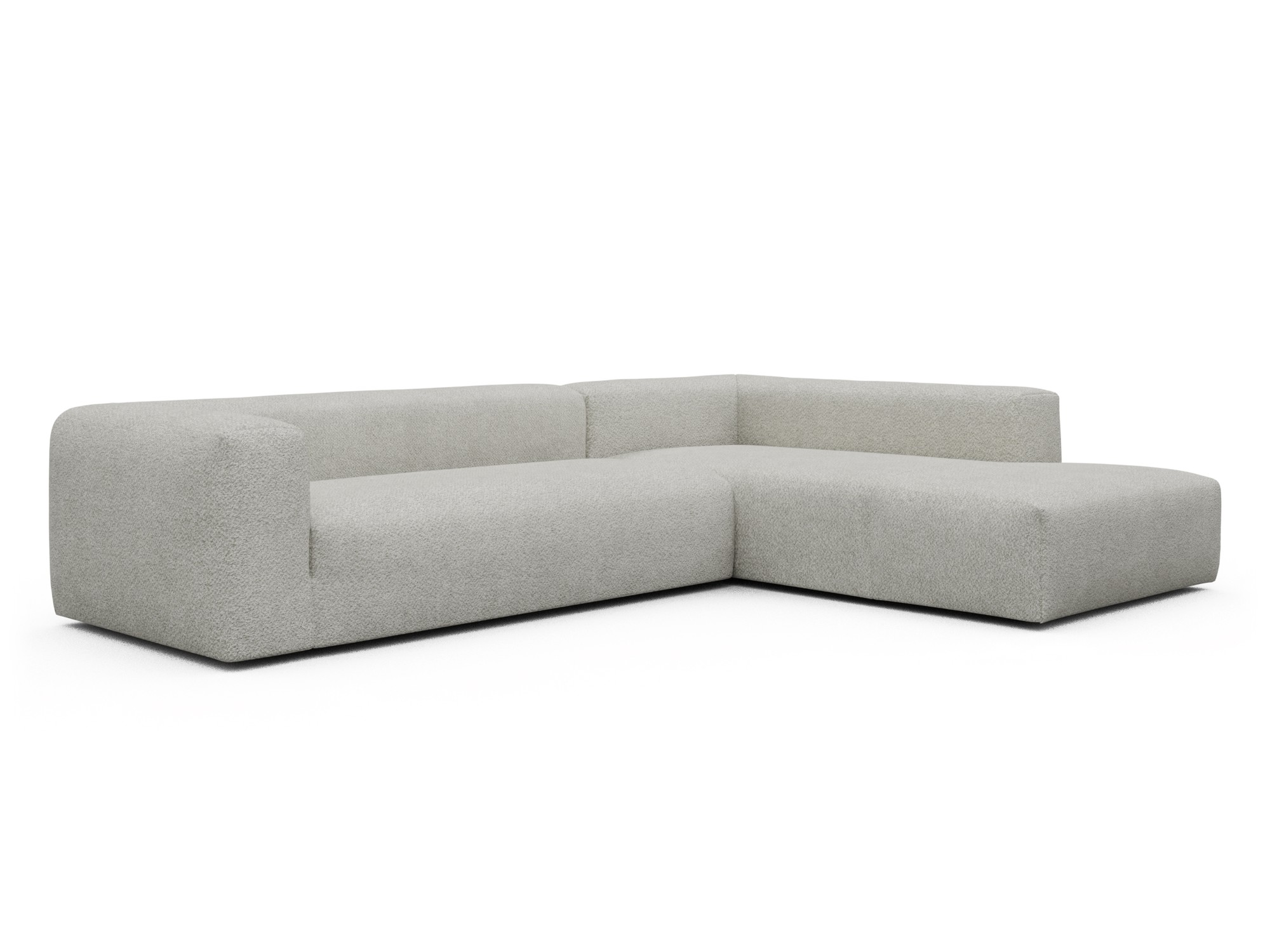 Skandi Home Ecksofa Fred Relax-Ecke rechts mit 2,5-Sitzer Vanora-Warm-Sand moebelfaktor