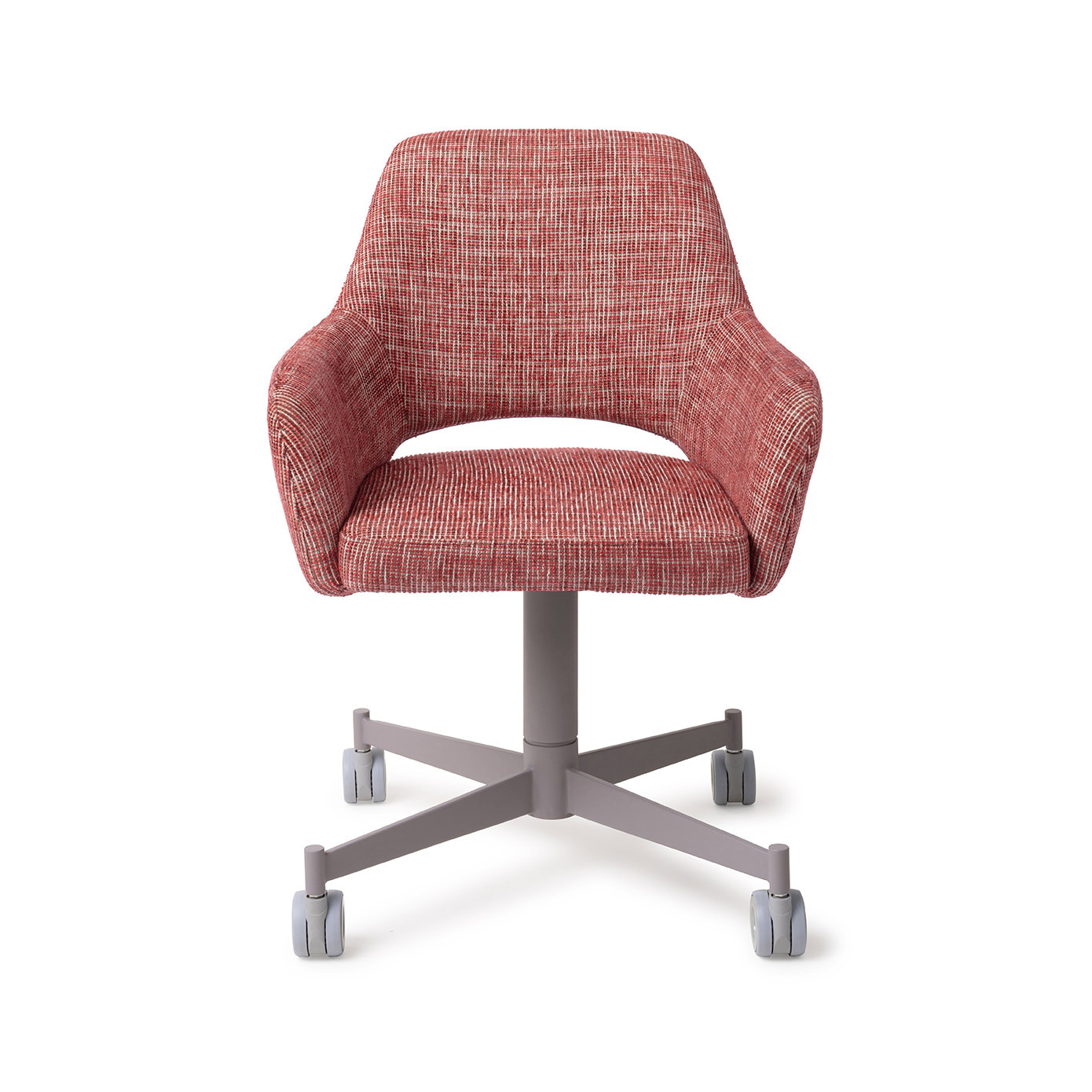 Jesper Home Esszimmerstuhl Yanai Berry Bars Caster Grau