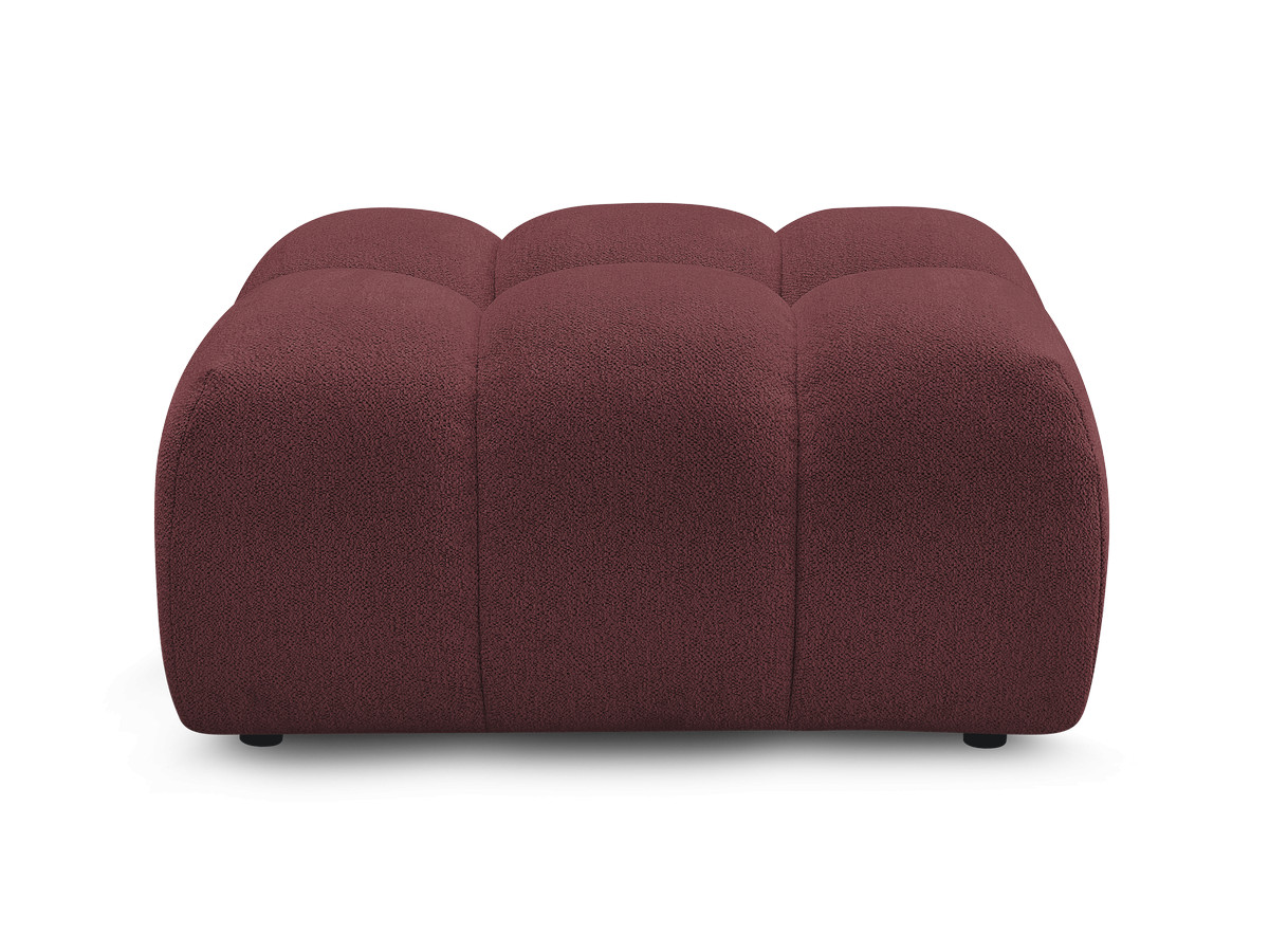 Bobochic Melisse Pouf Melange-Stoff Rot