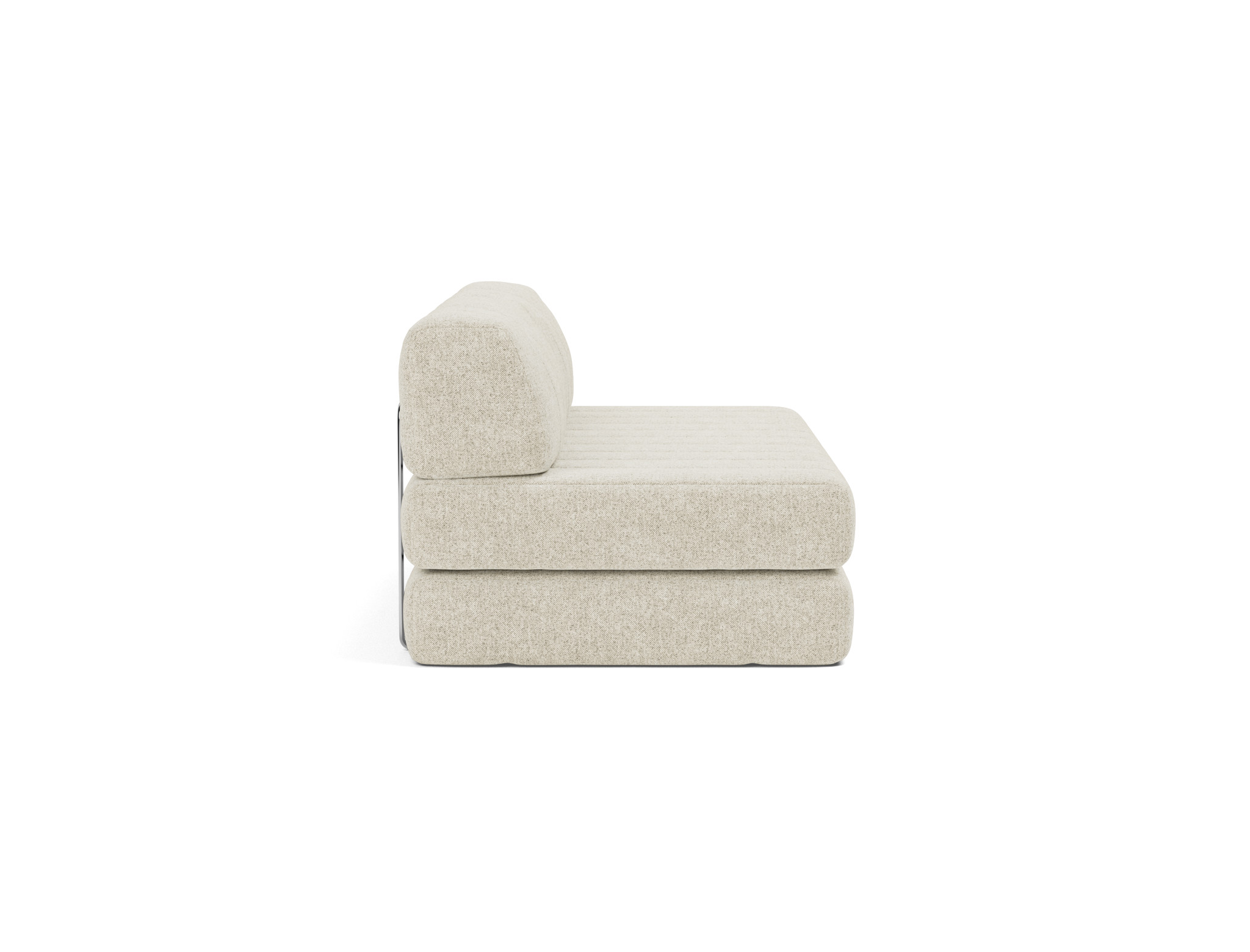 Schlafsofa CozyPad Strukturierter Stoff Taura 357-Off-White