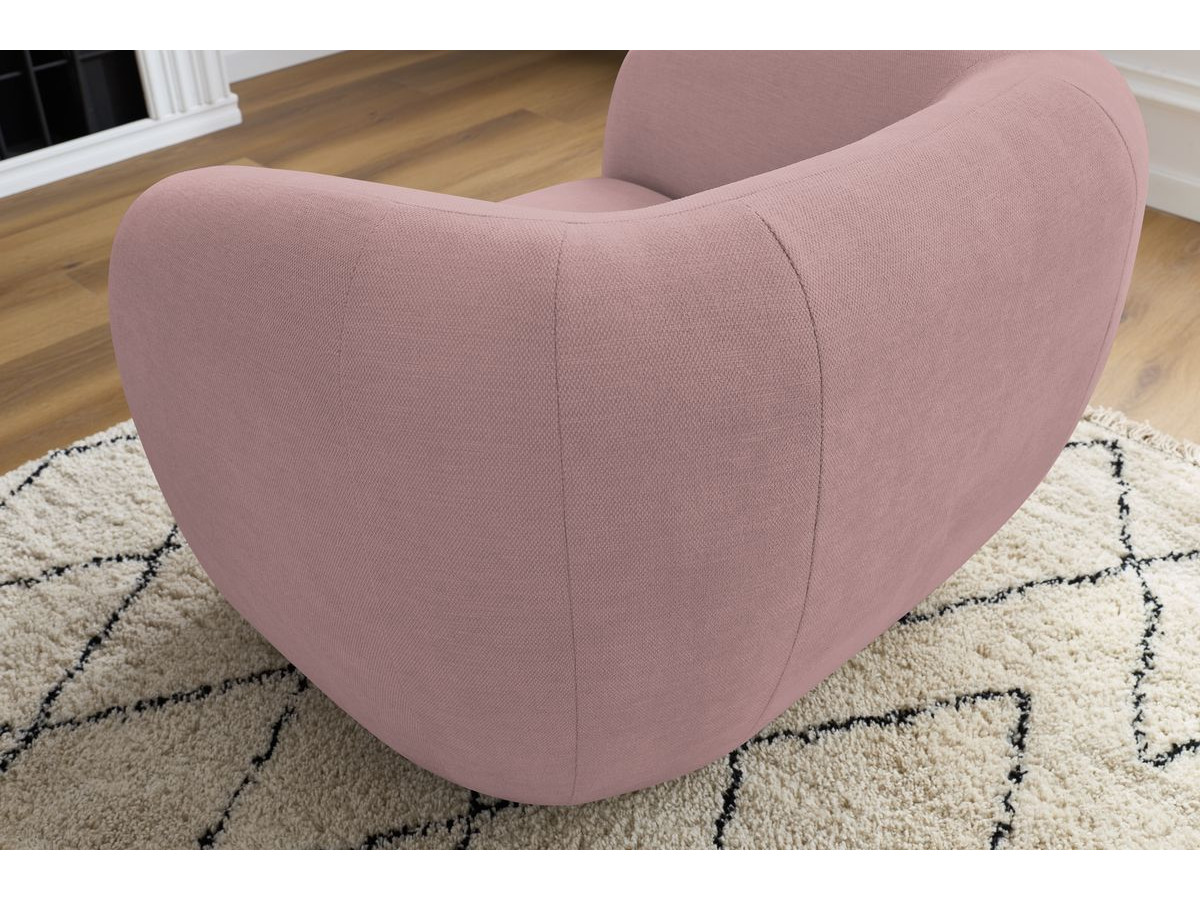 Bobochic Celine Sessel Stoff Rosa