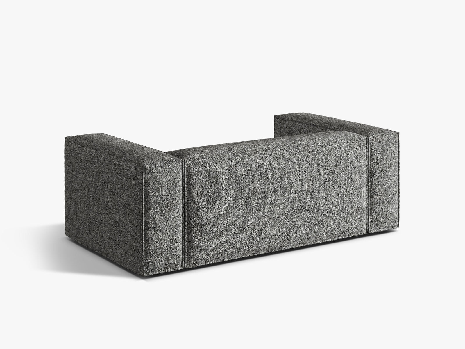 Micadoni Sofa Nuria 2-Sitzer Boucle Graphit