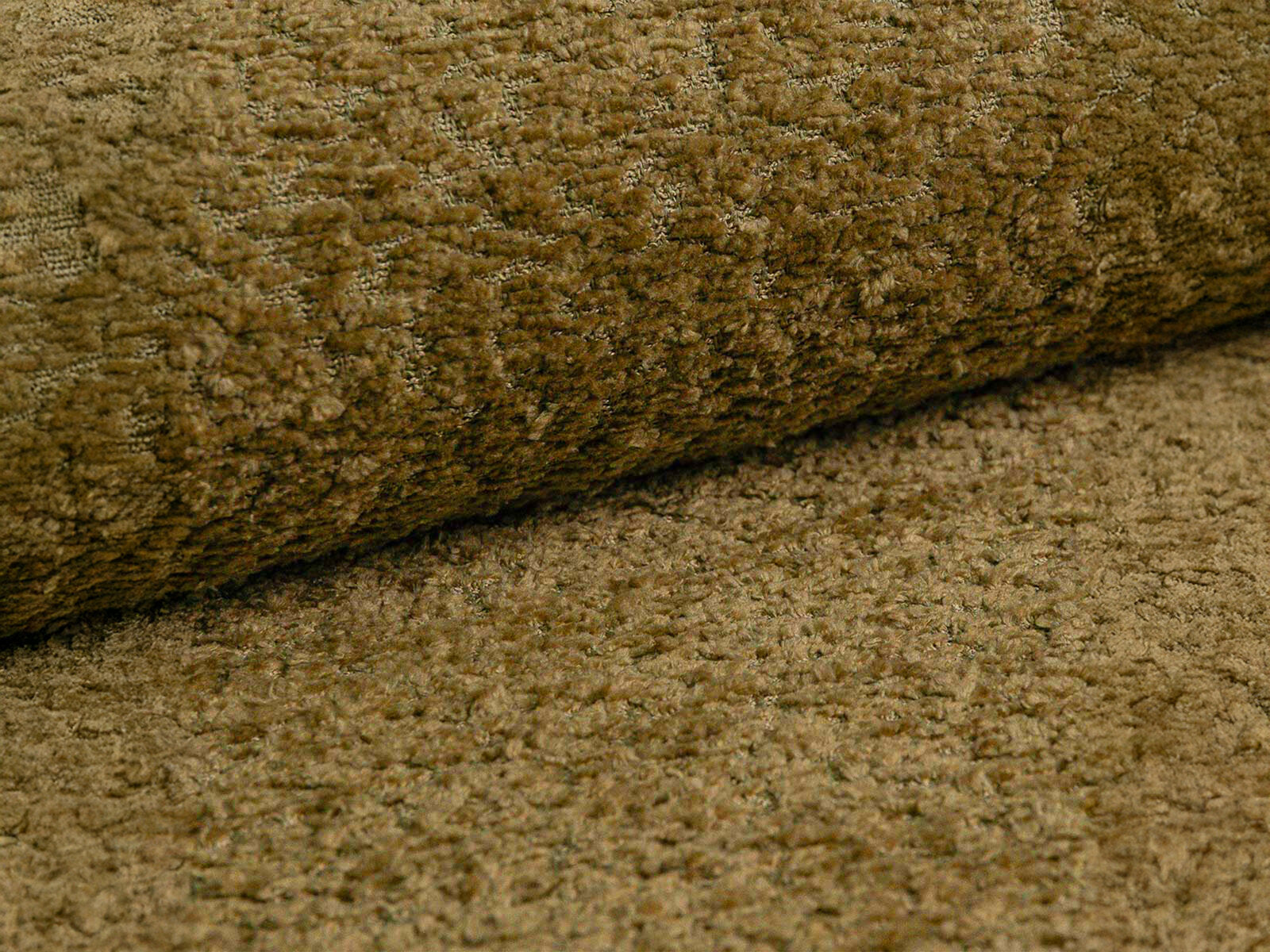 Micadoni drehbarer Sessel Letizia kleine Version Boucle Coral Olive