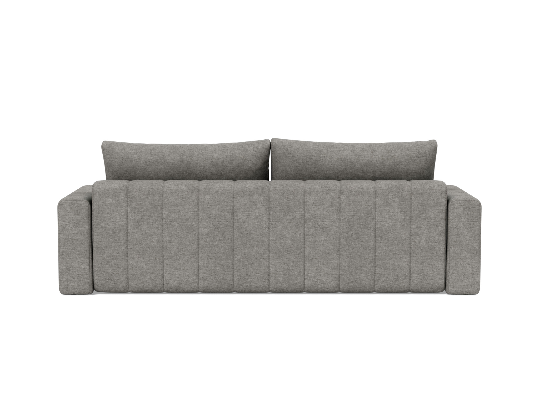 Schlafsofa Akello mit Armlehnen Flachgewebe Avella 282-Warm-Grey