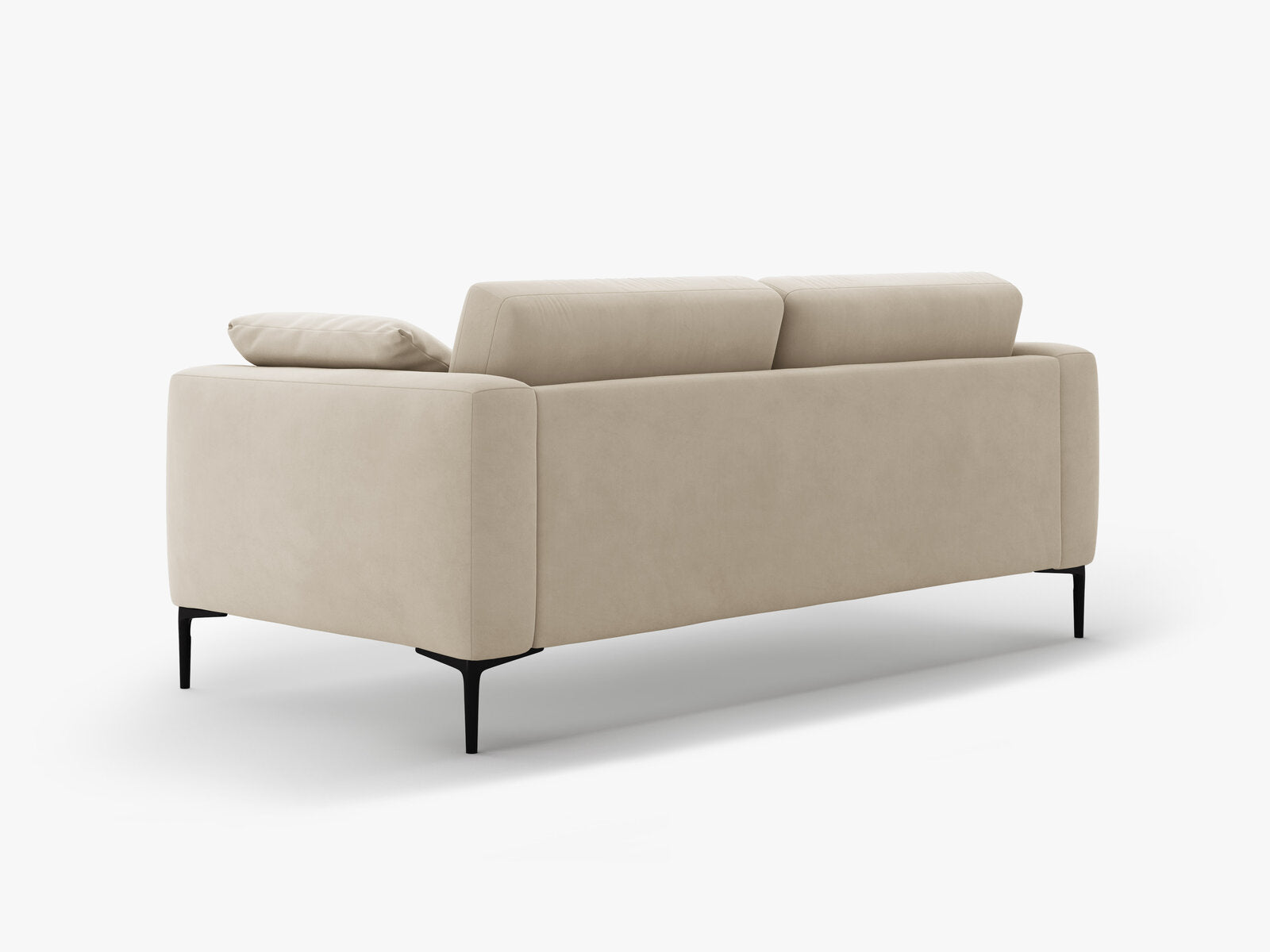 Micadoni Sofa Bemy 3-Sitzer Samt Beige