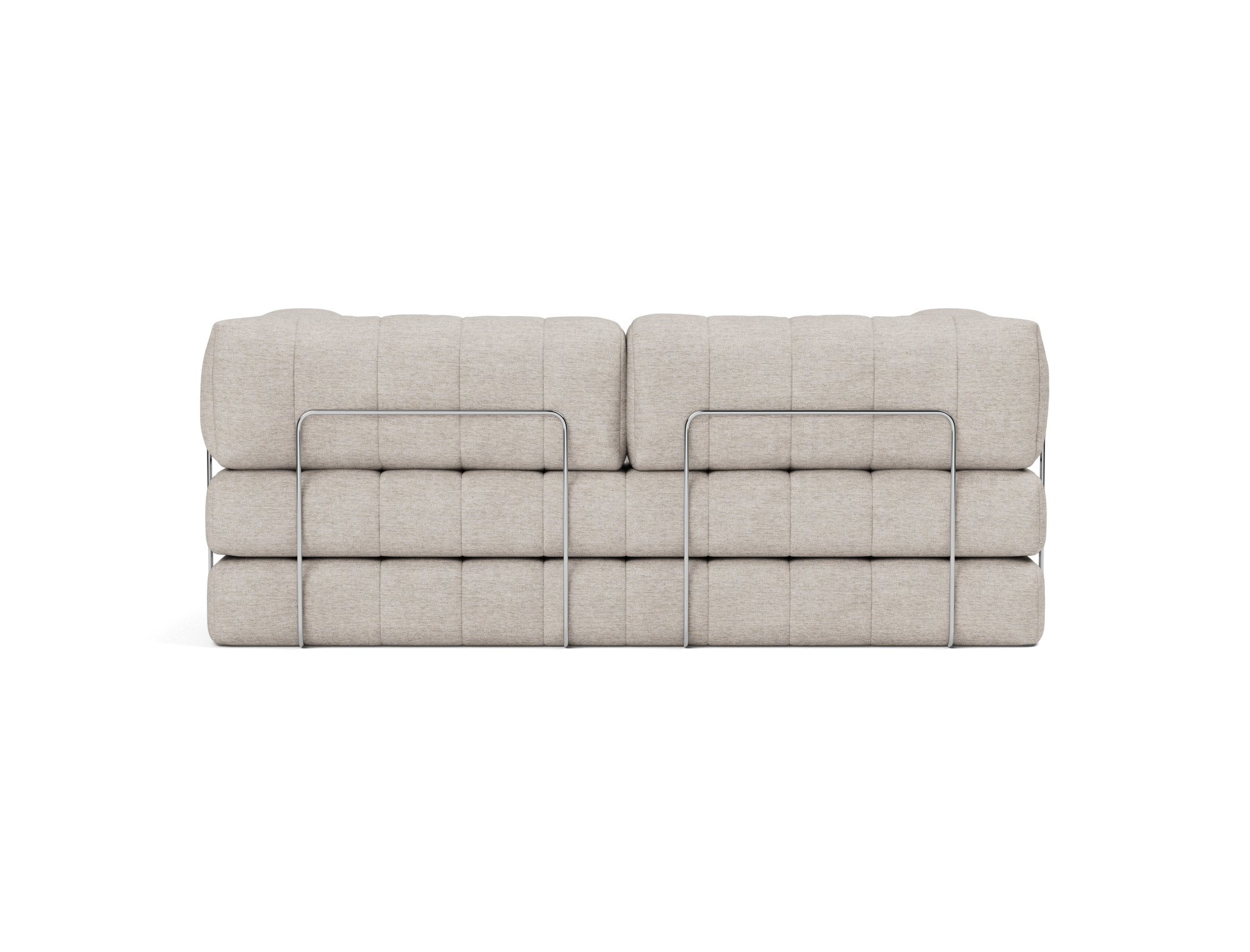 Schlafsofa CozyPad mit Armlehnen Chenille Yuveno 471-Sand