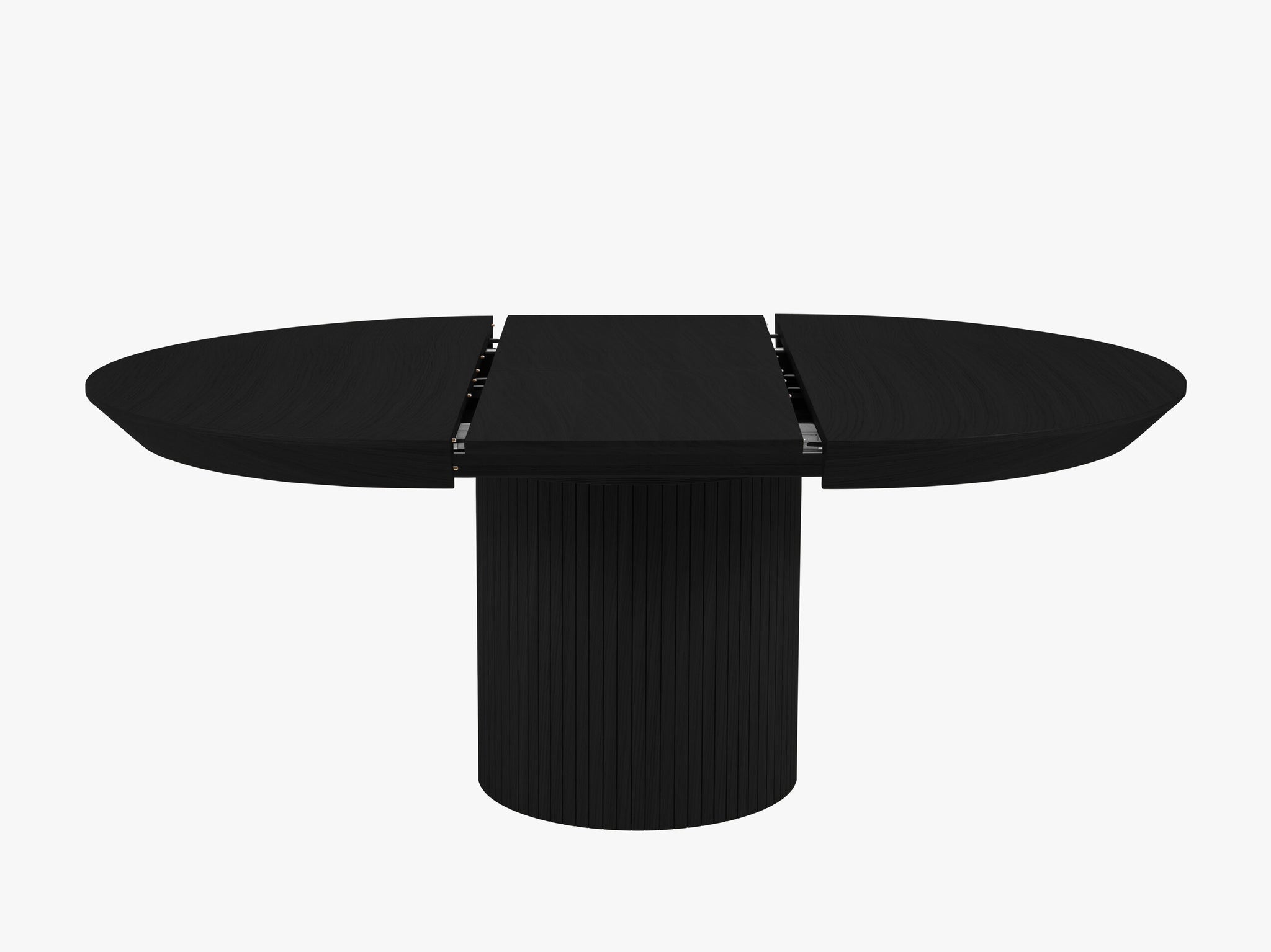 Micadoni 6-Sitzer Tisch Nicole Holz Schwarzes Eichenfurnier und schwarze Eiche