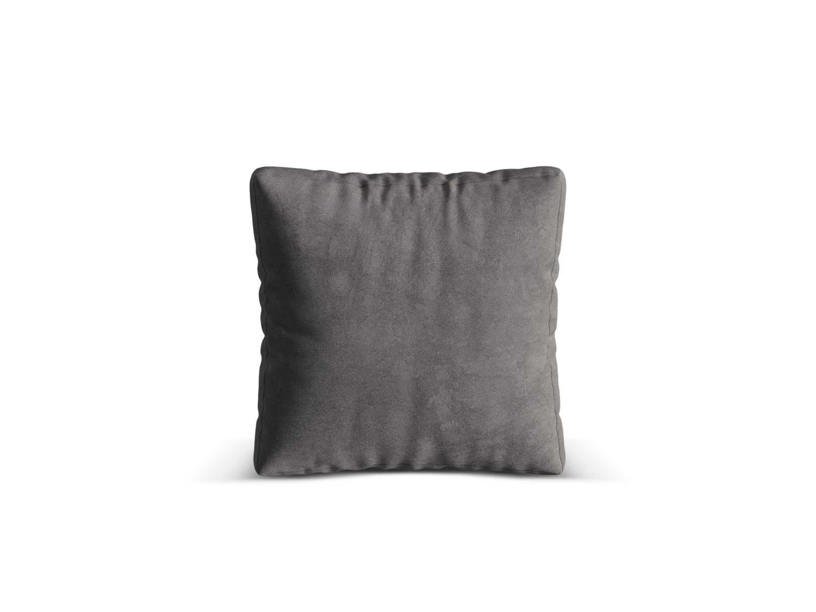 Micadoni Kissen Martina Samt Vogue Grau 40x40 moebelfaktor
