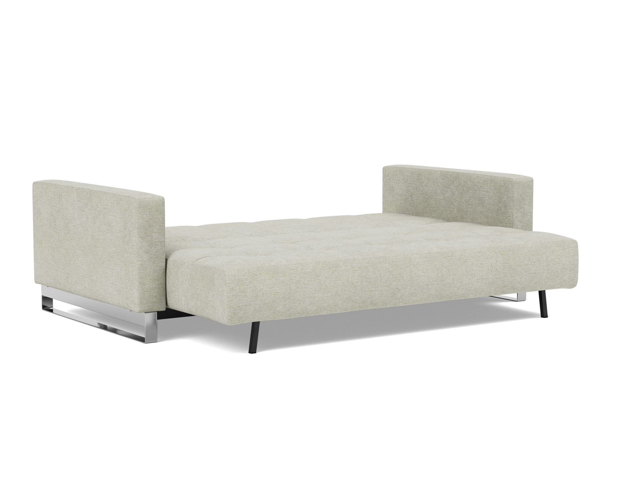 Schlafsofa Cassius D.E.L. Flachgewebe Avella 280-Sand