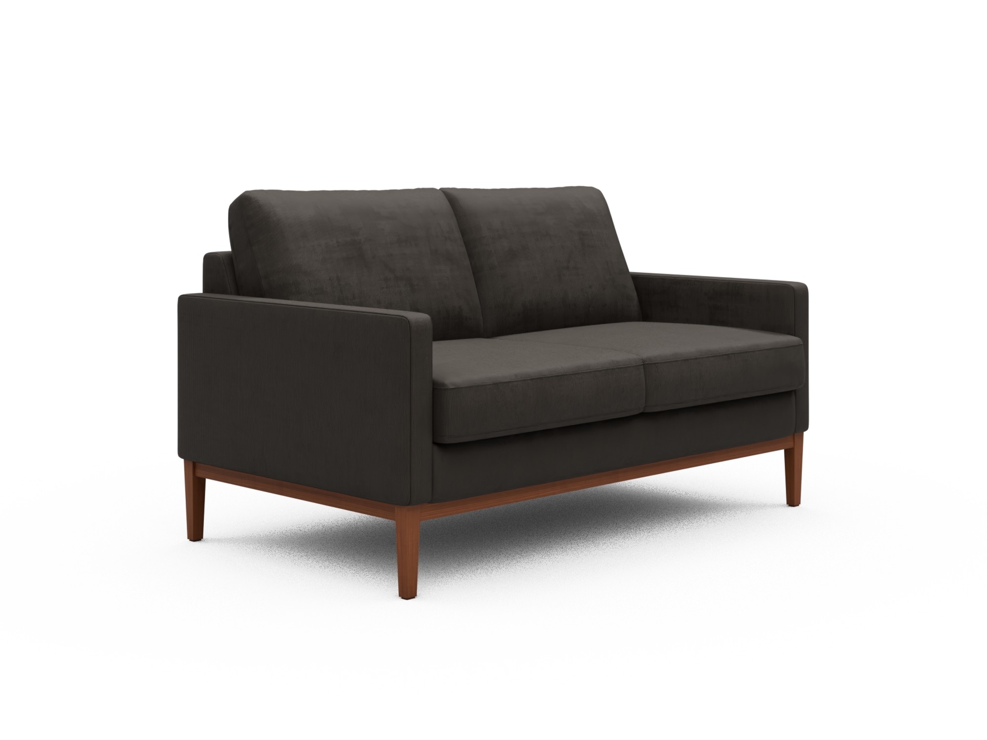Skandi Home Sofa Bodo 2-Sitzer Cordufine-Taupe moebelfaktor