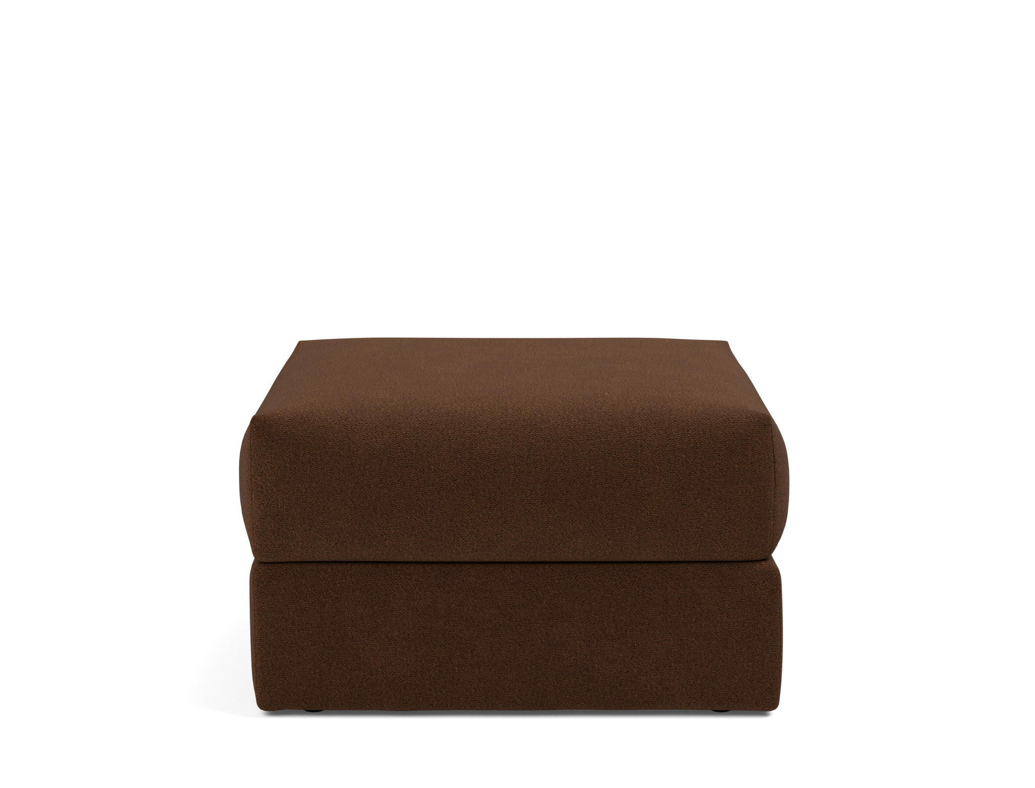 Hocker Cornila Strukturierter Stoff Taura 359-Cappuccino