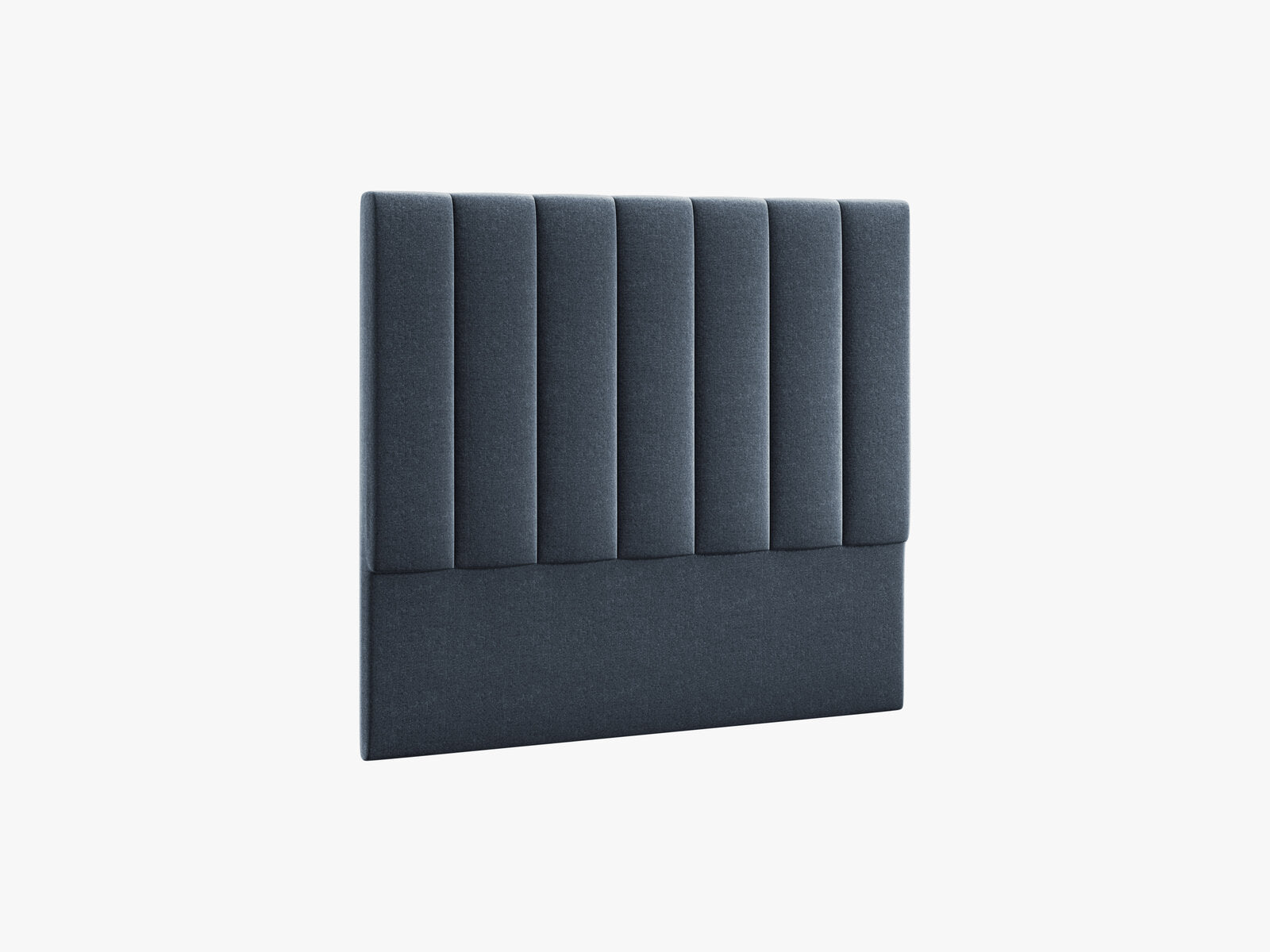 Micadoni Marl Polster-Kopfteil Chenille Eden Marineblau 140x120