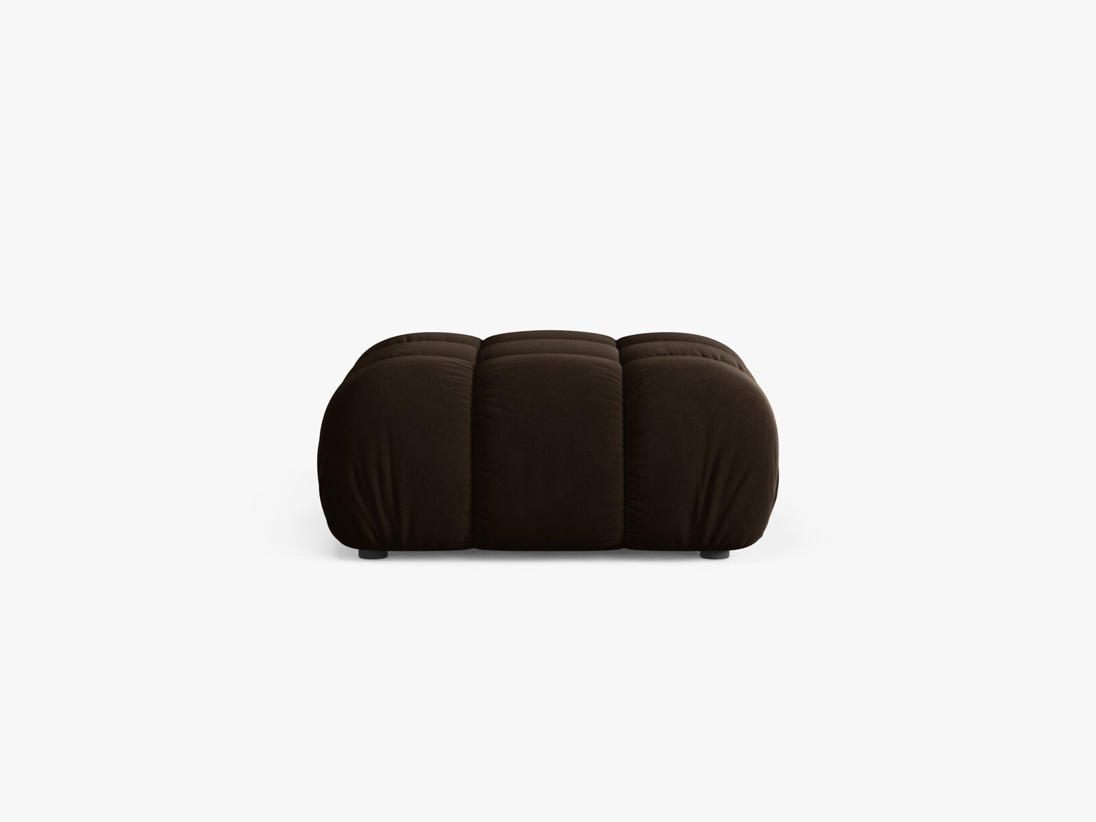 Micadoni Hocker Bellis Samt Bluvel Dunkelbraun
