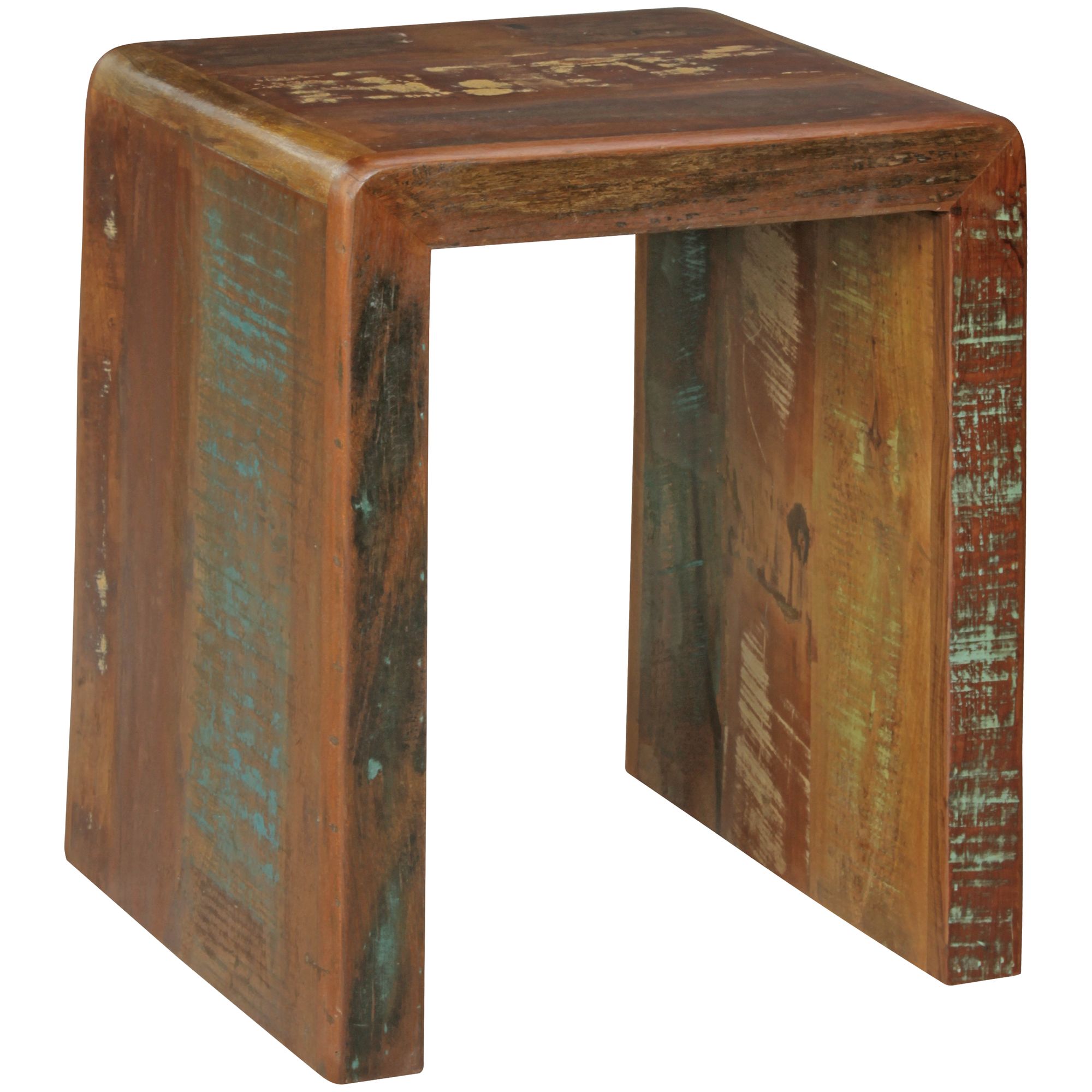 Beistelltisch Hanstholm Mango Massivholz Braun 45 × 40 × 55 cm