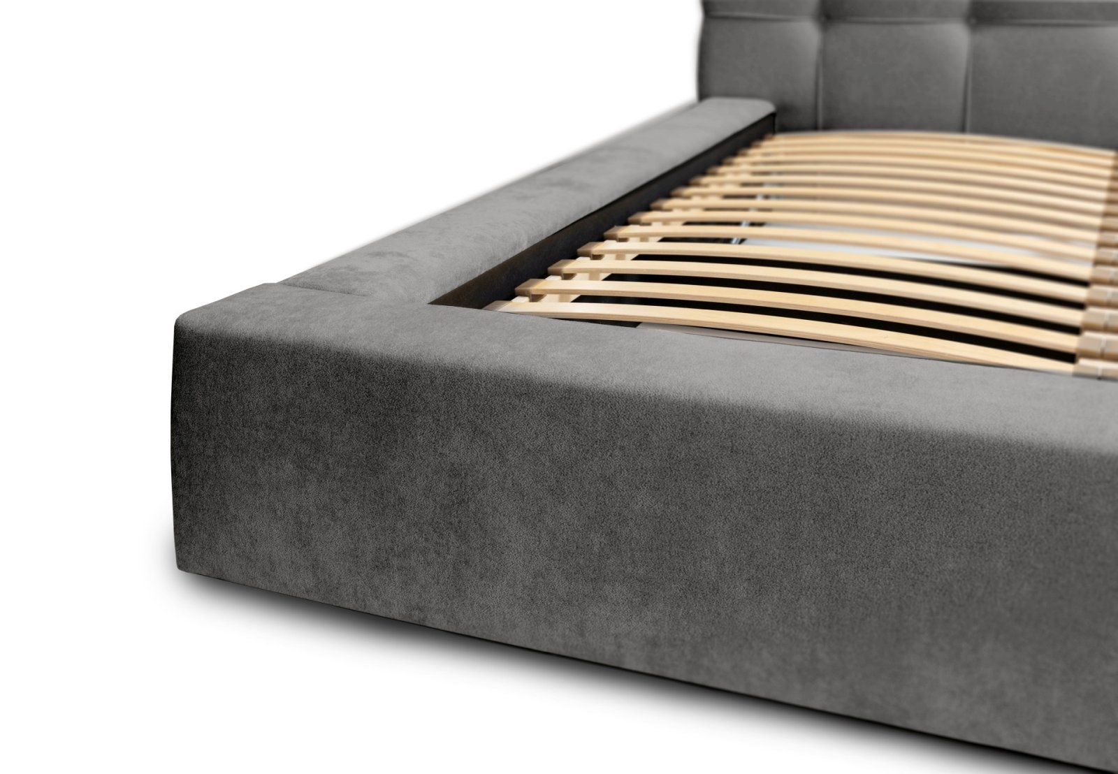 Polsterbett Pavo Chenille 180x200 mit Metallrahmen Ditra-New 14