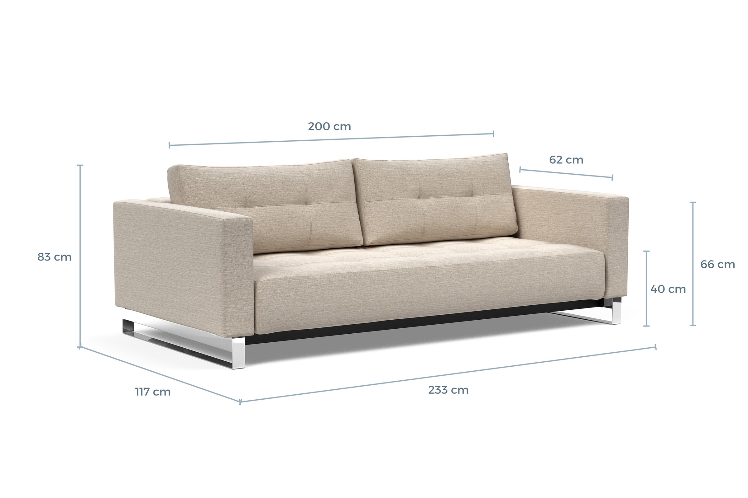 Schlafsofa Cassius D.E.L.