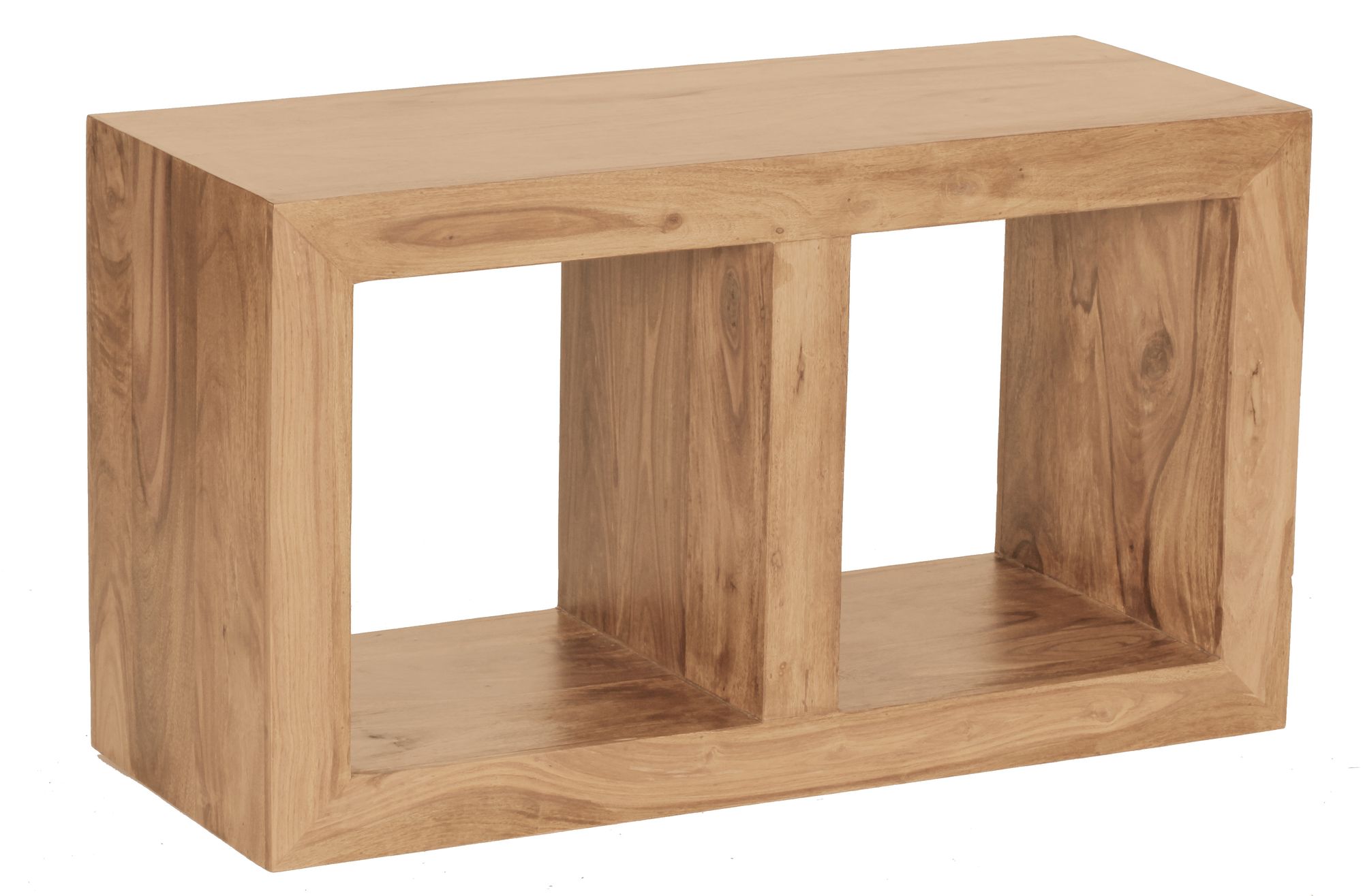 Standregal Aalvik Akazie Massivholz 50 × 35 × 88 cm