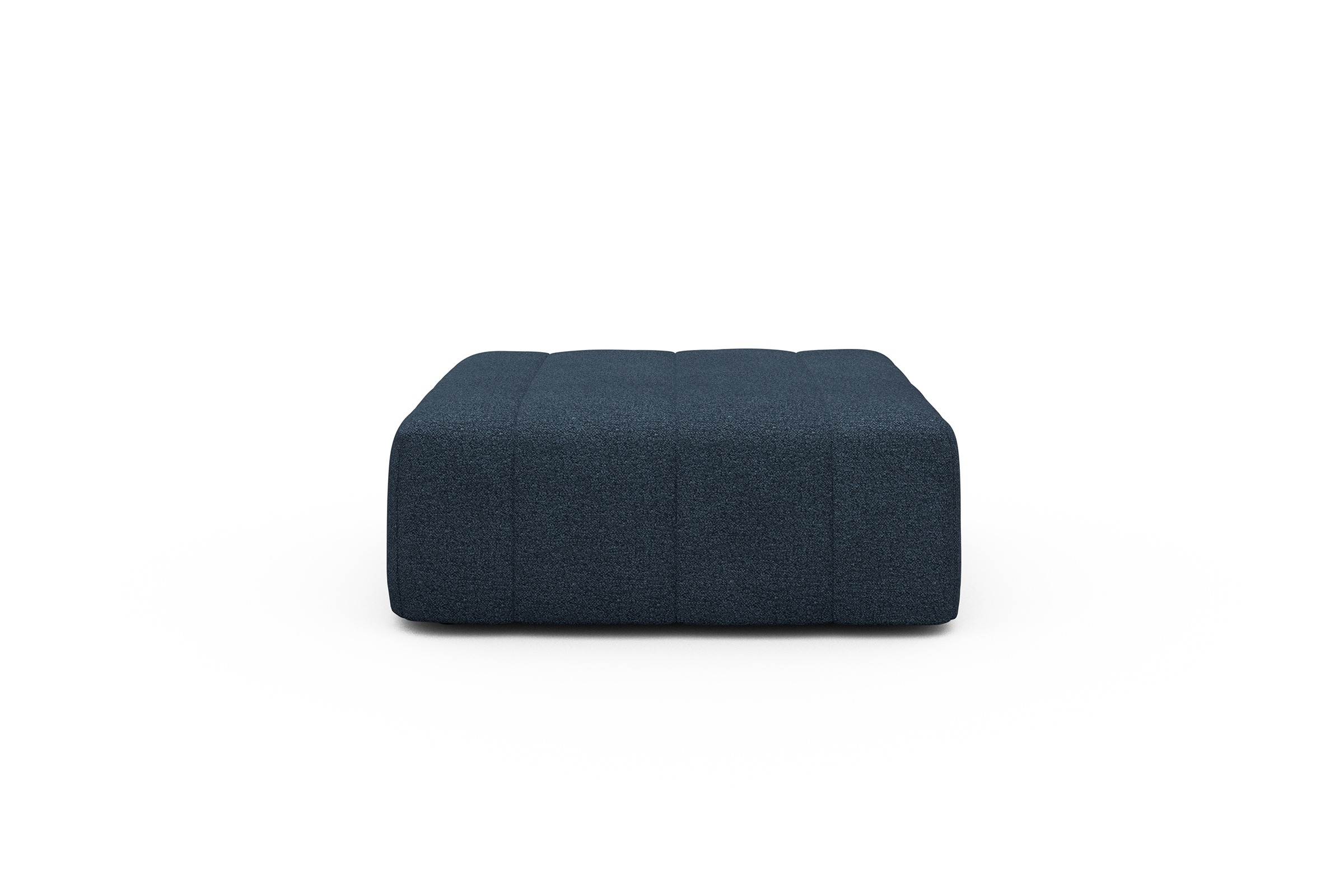 Sitzhocker Hugo Ottomane Boucle-Blue