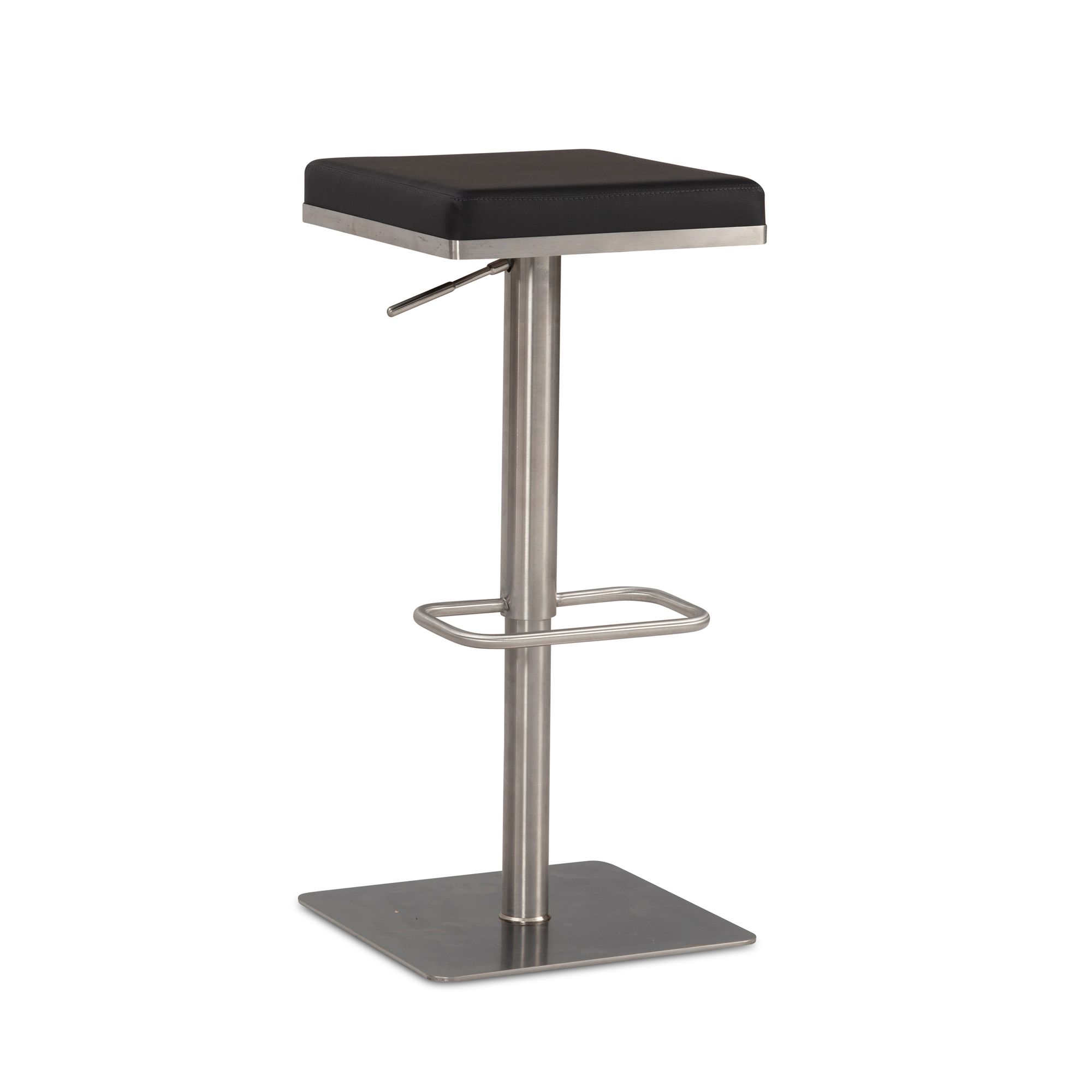 Barhocker Grotli Metall Schwarz Hoehe 82 cm