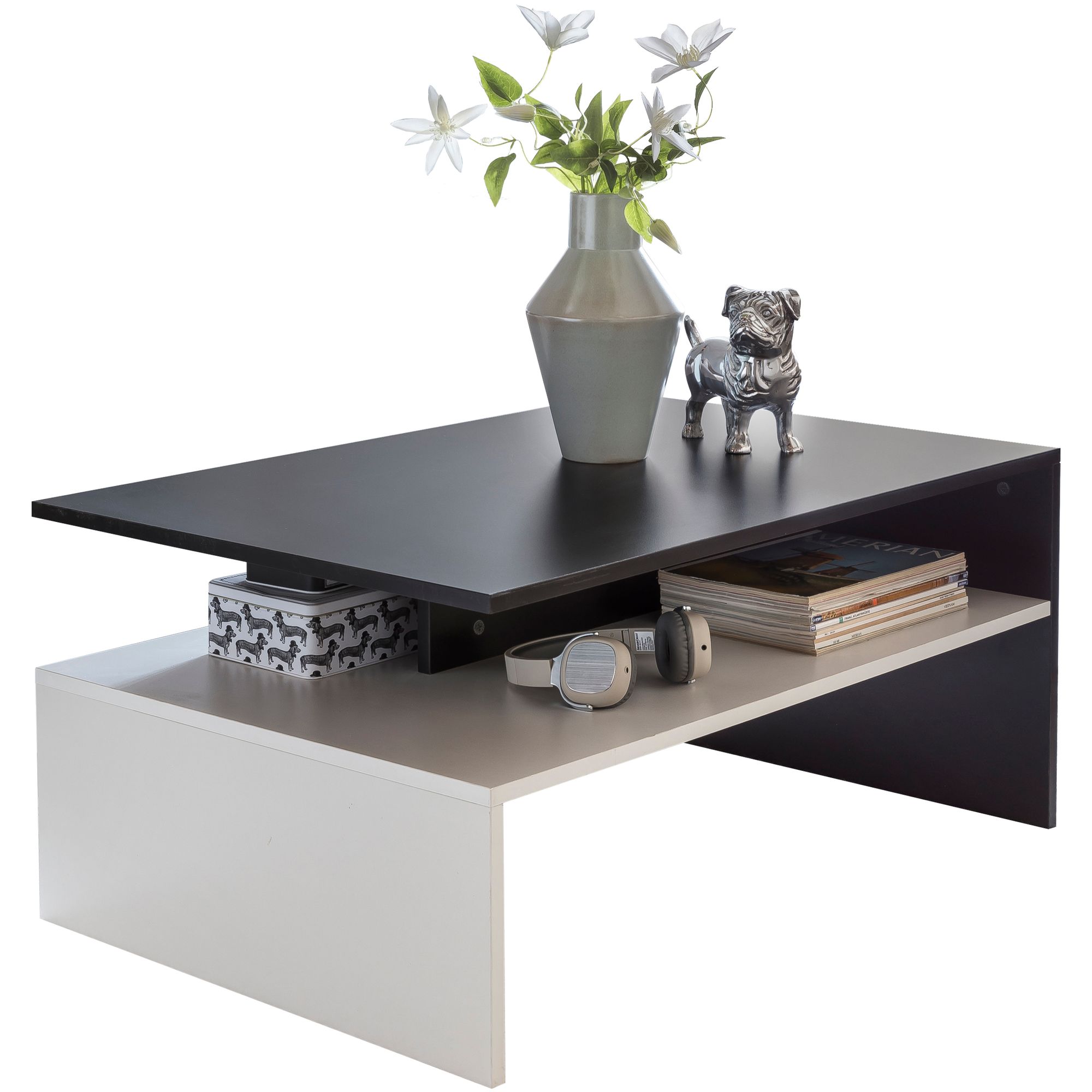 Couchtisch Sandhamn Weiß 90 × 60 × 43 cm
