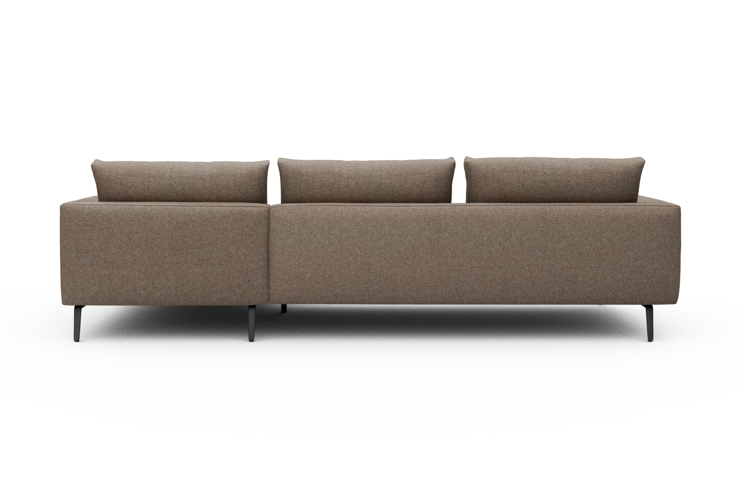 Ecksofa Karl Chaiselongue rechts mit 2,5-Sitzer Sama-Antelope